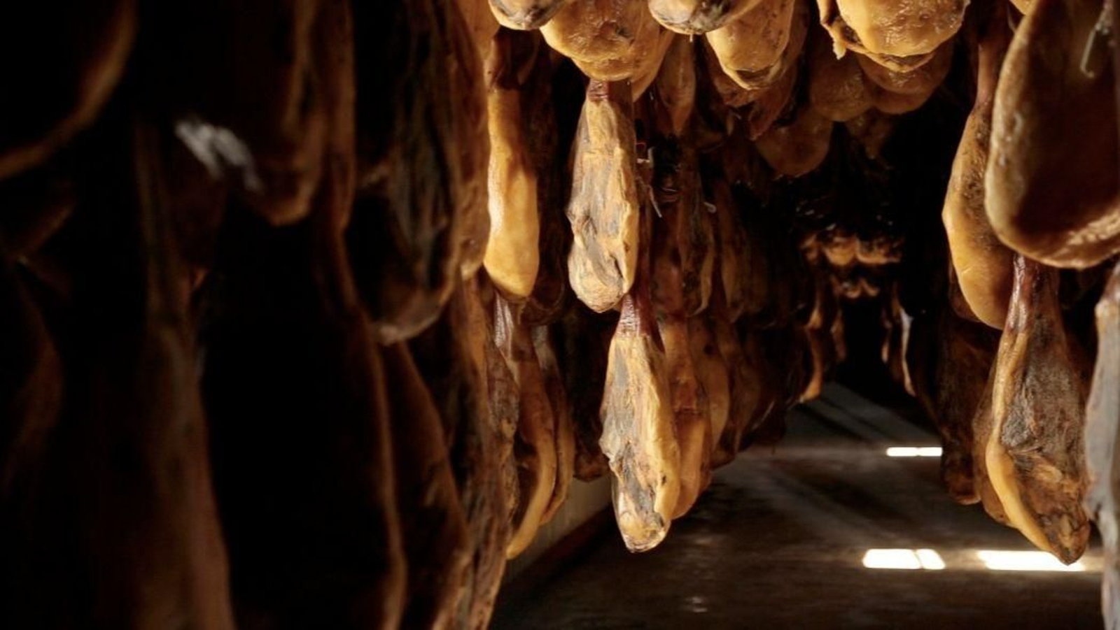 Jamones de Jabugo (Huelva).