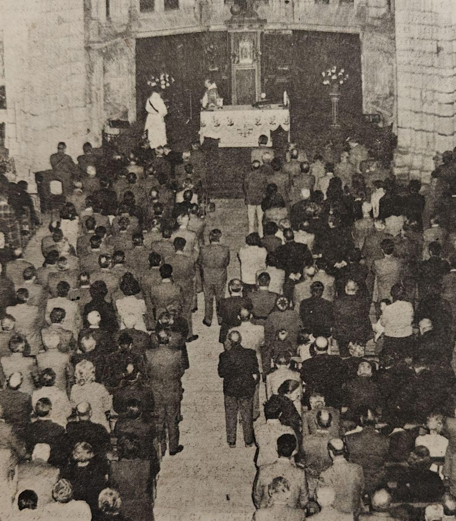 Misa en los Franciscanos por los agentes asesinados por ETA.