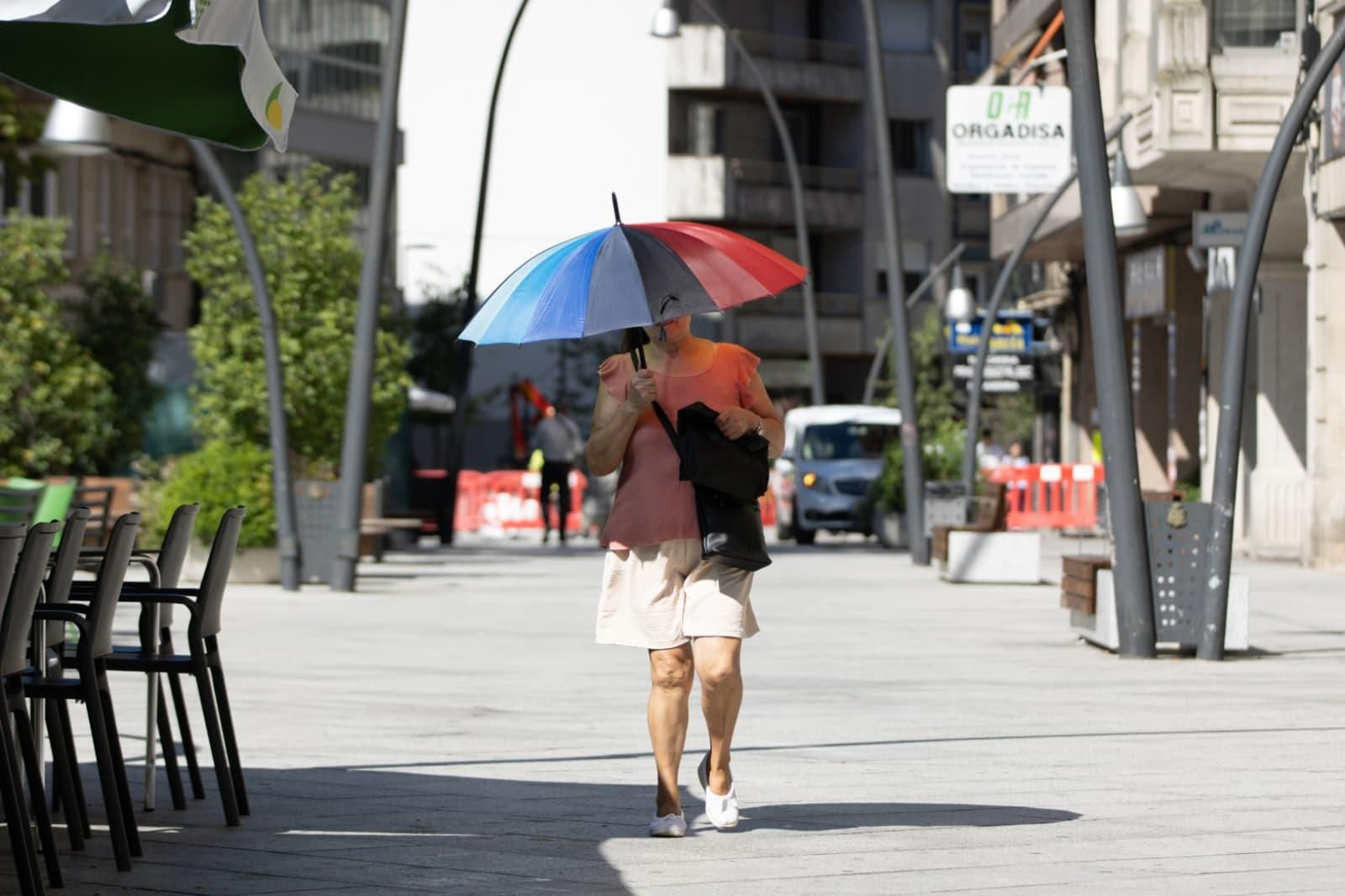 Galería | Ourense vive un día atípico de calor veraniego en septiembre