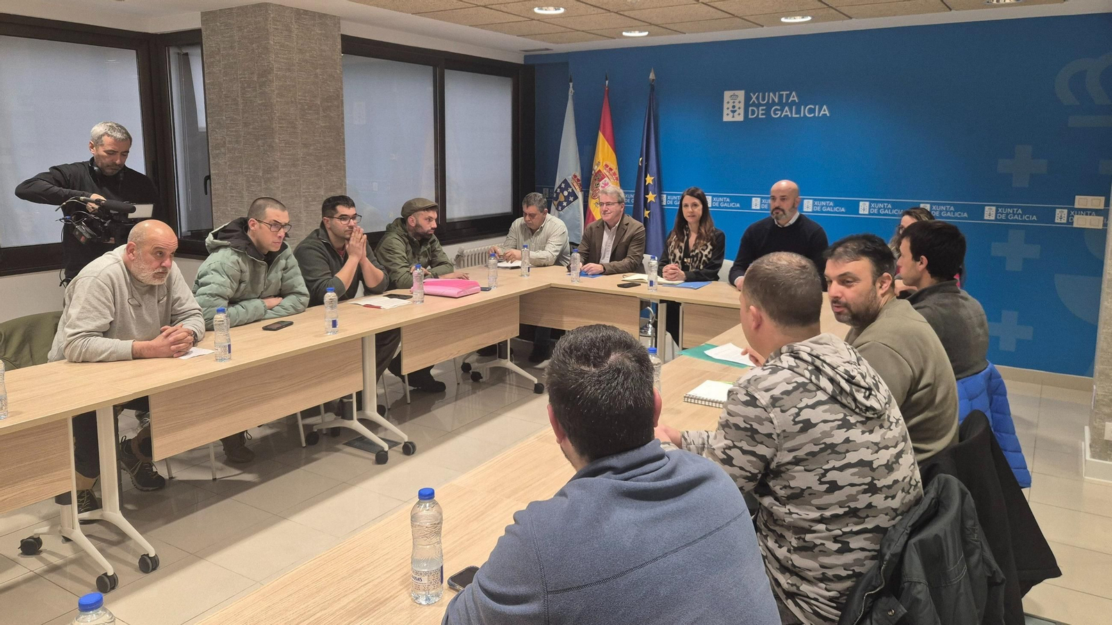 Reunión en la delegación de la Xunta en Ourense