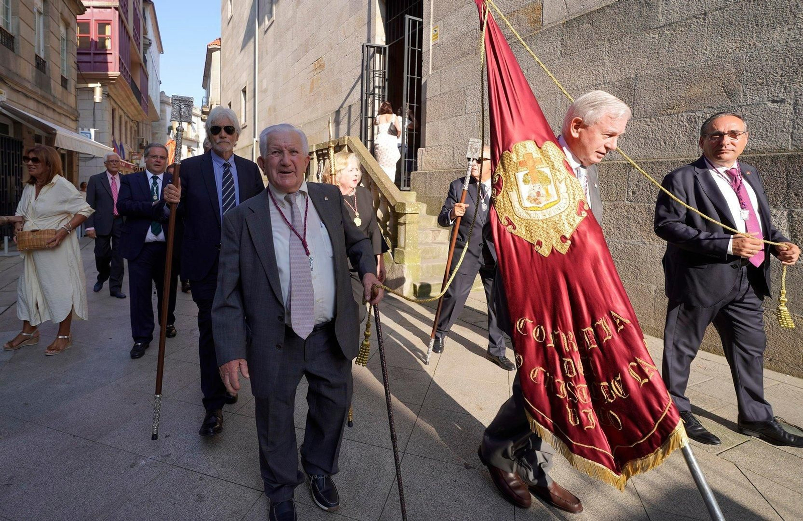 Procesión del Cristo de la Victoria de Vigo.
