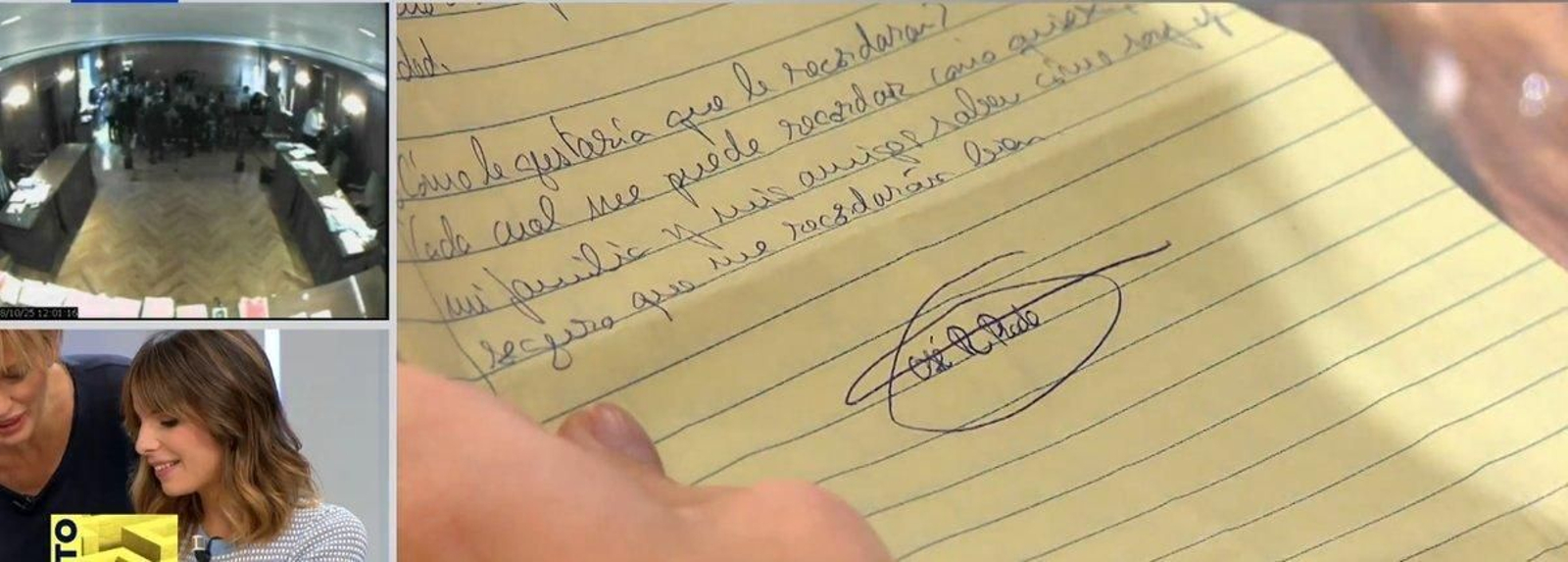 Sito Miñanco envió una carta al programa Espejo Público de Antena 3.