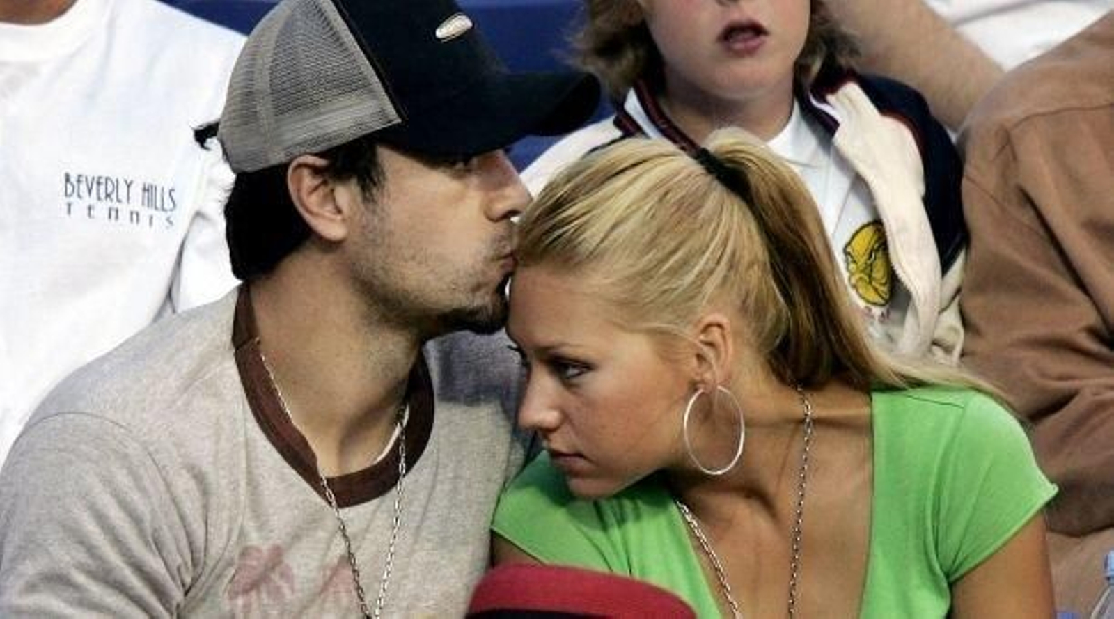 Enrique Iglesias y Anna Kournikova