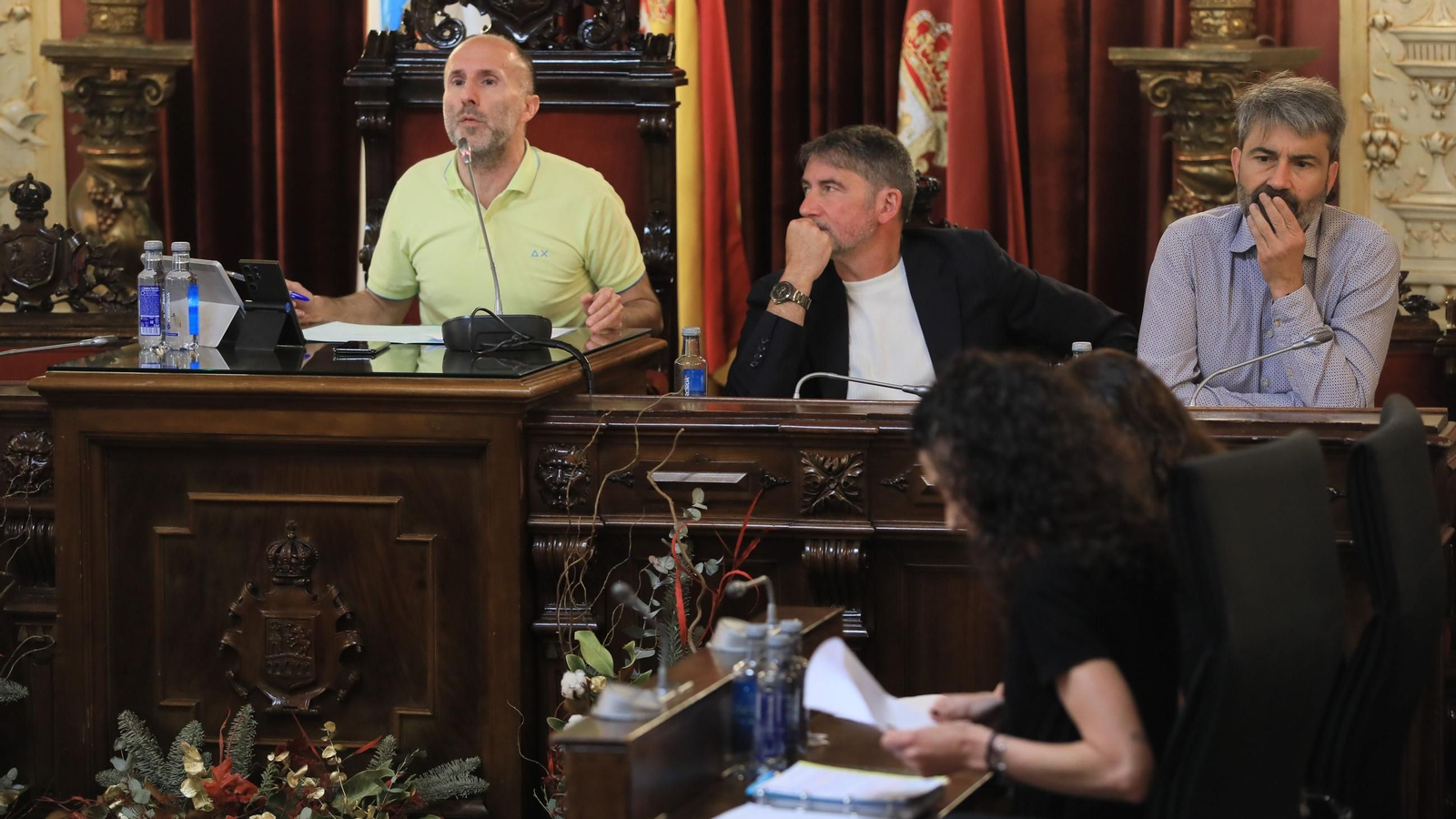 El pleno extraordinario del Concello de Ourense del 12 de junio.