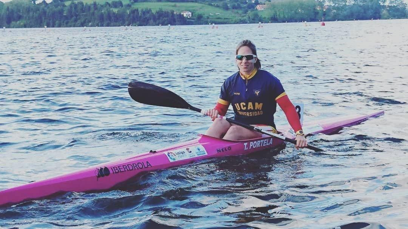 La canguesa Teresa Portela ganó ayer la final de K-1 500 tras imponerse el jueves en K-1 200.