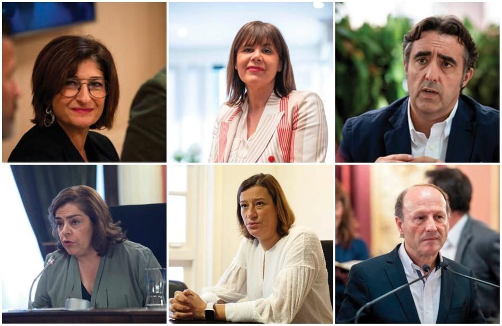 Los seis concejales que vuelven al Gobierno local (ARCHIVO)