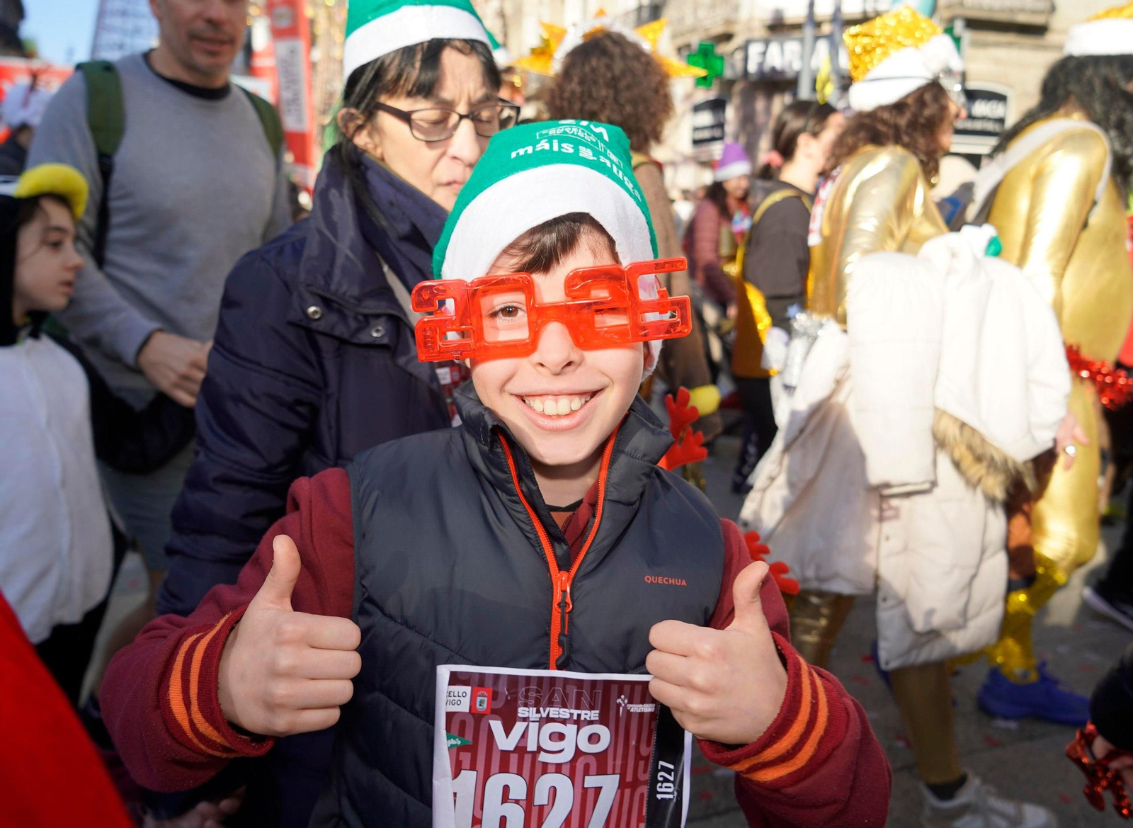 Galería | Disfraces y atletismo en la San Silvestre de Vigo 2025