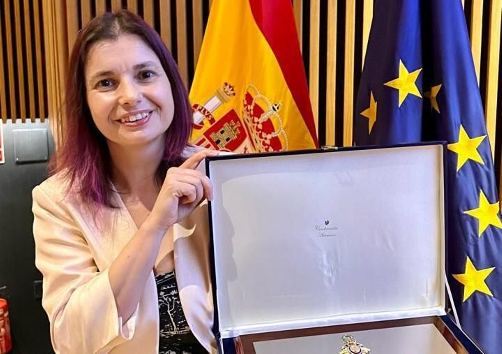 La presidenta del Consejo General de la Ciudadanía Española en el Exterior, Violeta Alonso (1)