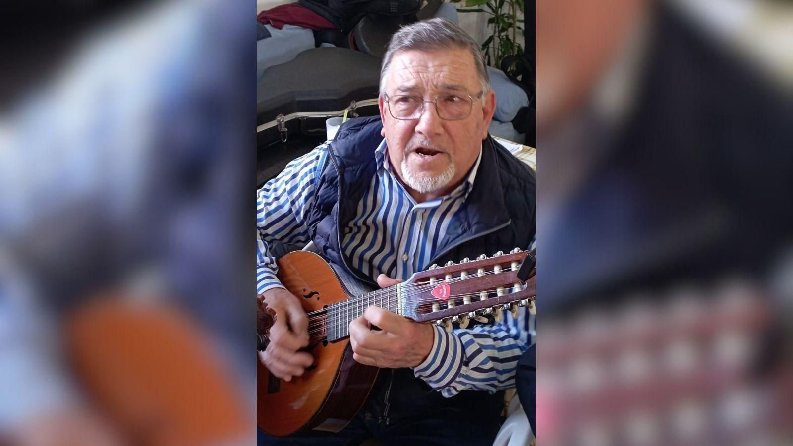 Paqui, el rondallista que sufrió el represamiento de Lindoso