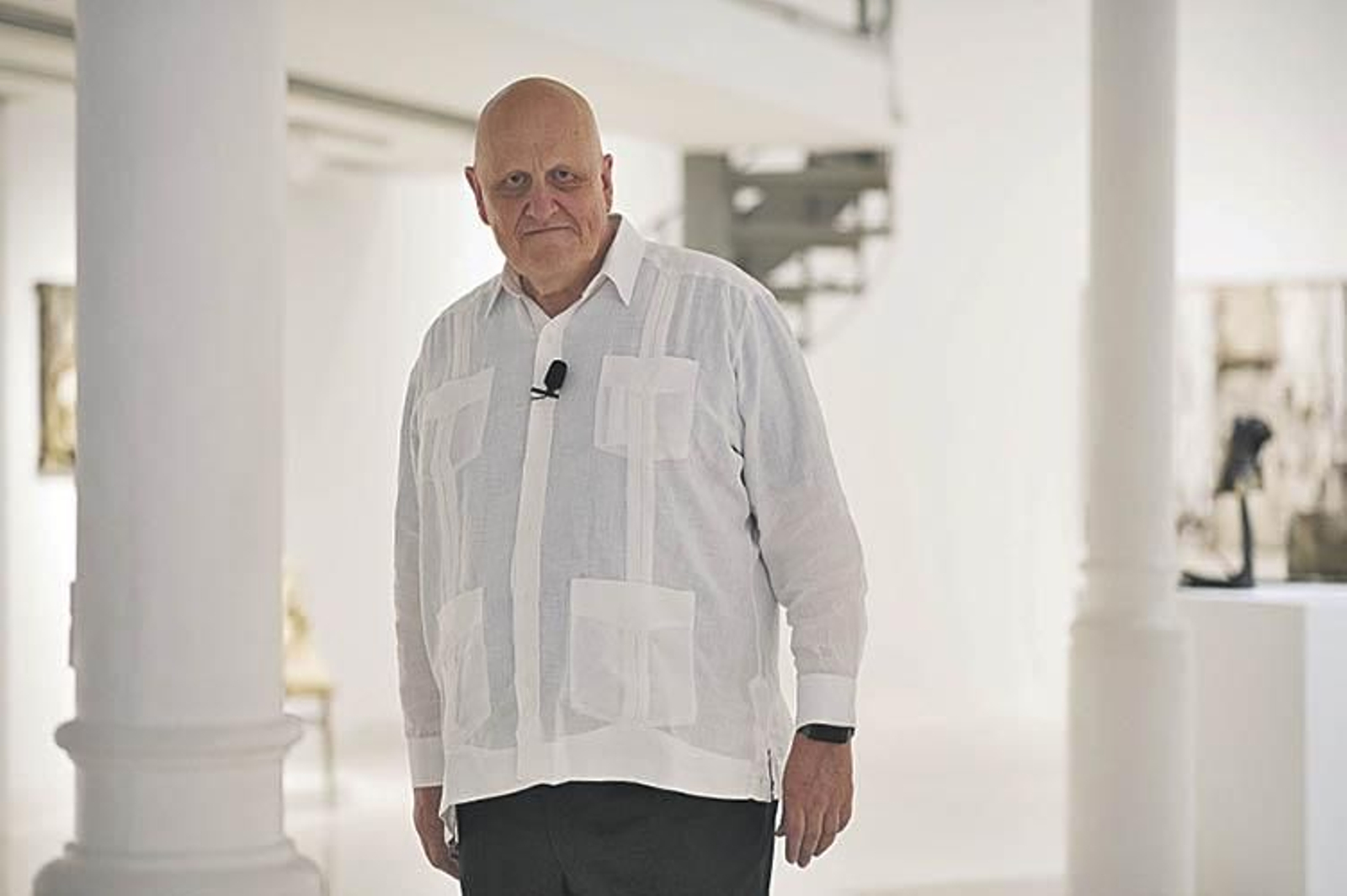 Leontxo García, en el Centro Marcos Valcárcel.