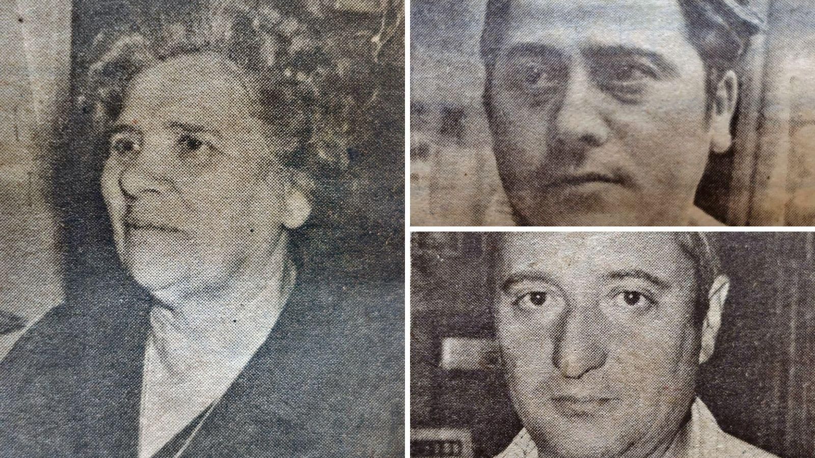 María Teresa Cortón,  Roberto González Nogueira y  Miguel Ángel Villar.