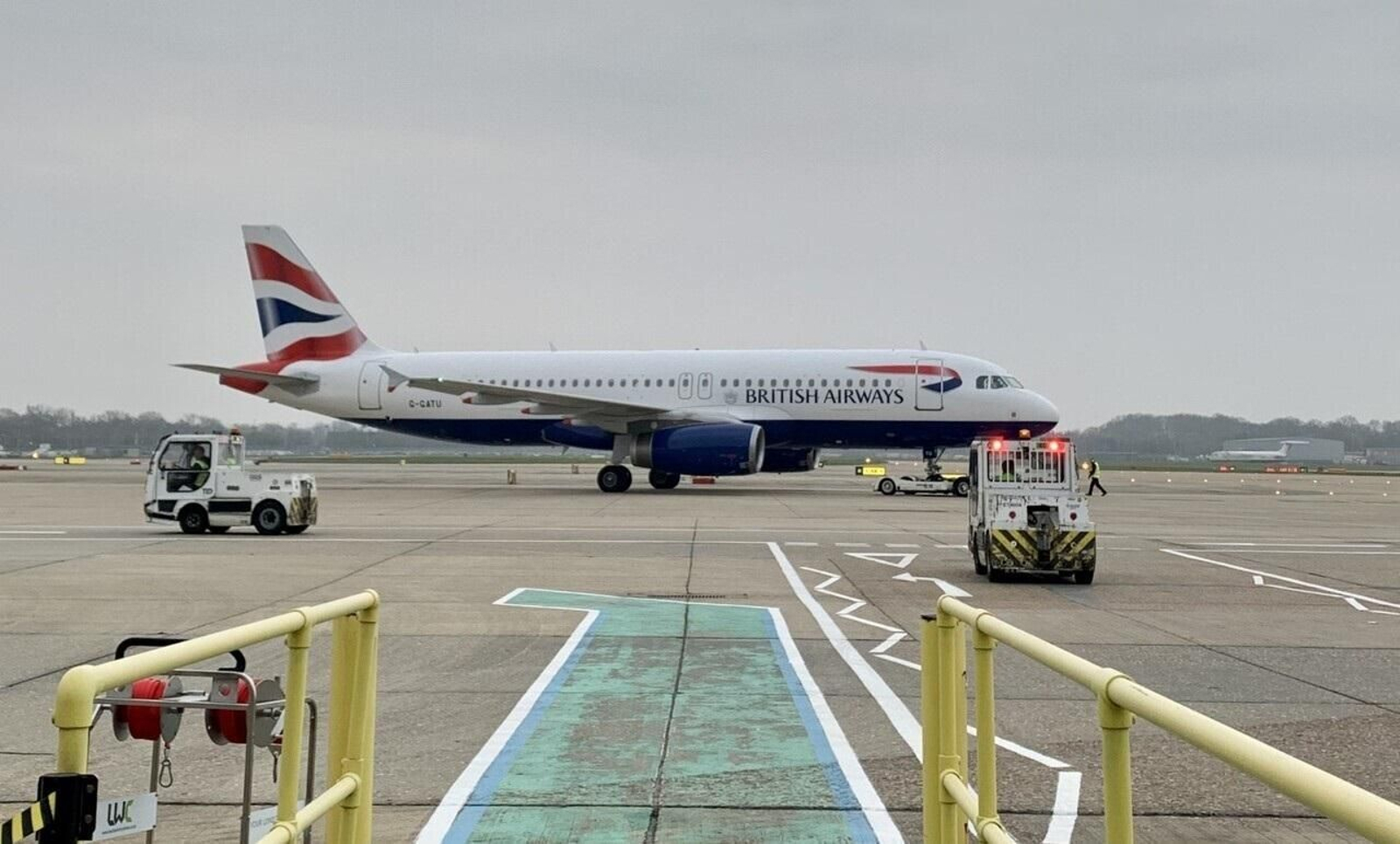 Imagen de archivo de un avión de British Airways