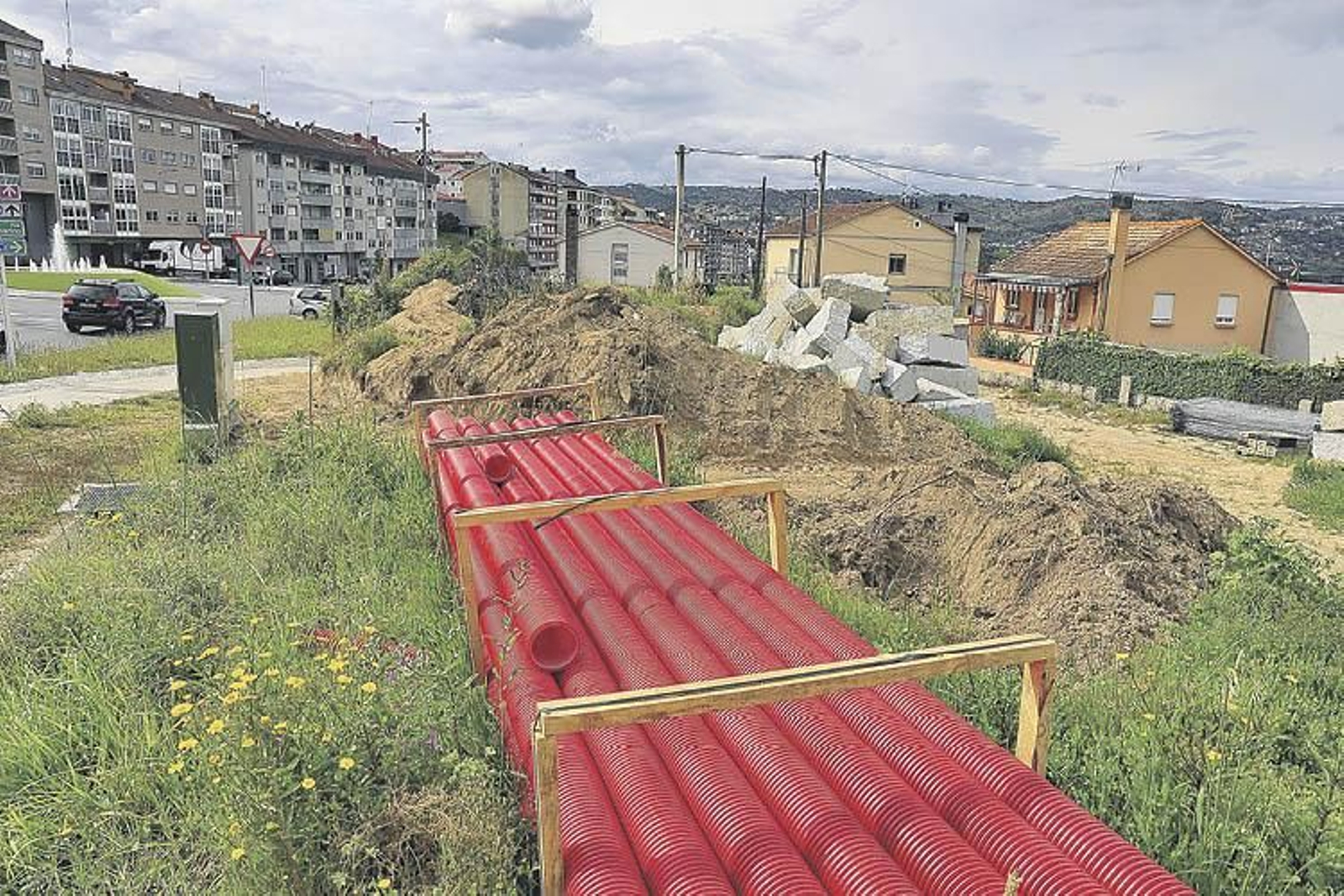 El súper de Lidl irá al lado del McDonalds, ya en obras.