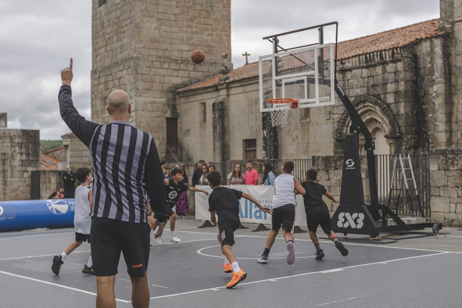 El 3x3 DepOUrense visitó Allariz y Xinzo