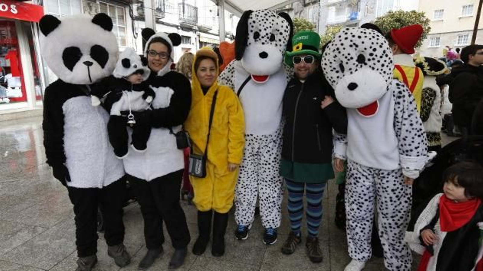Xinzo disfrutó de su lunes de Entroido