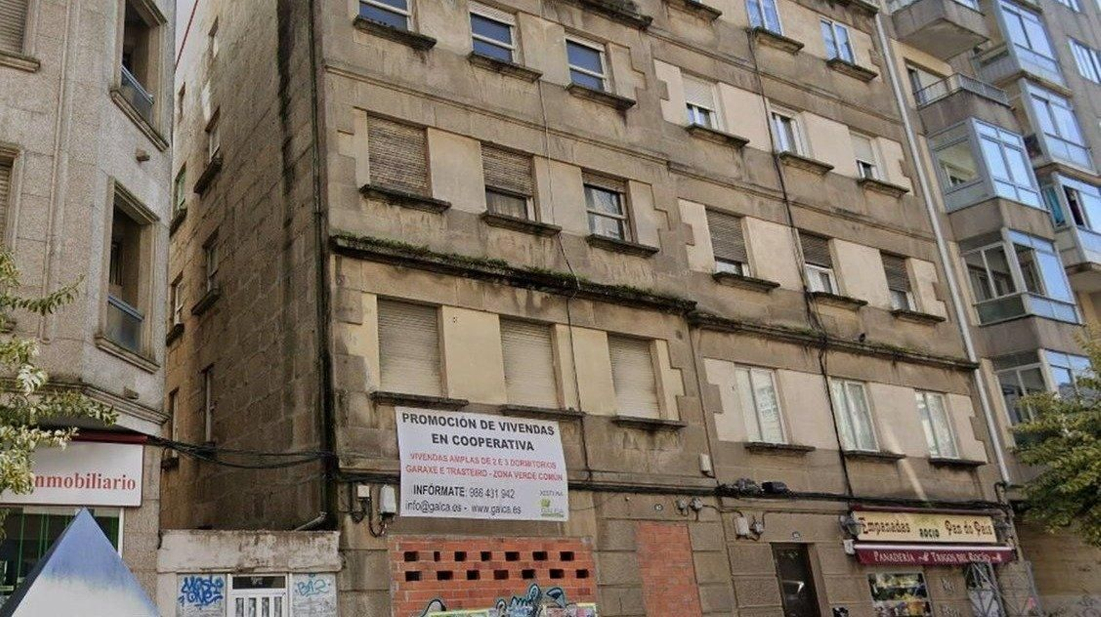 El edificio en Balaídos 43.