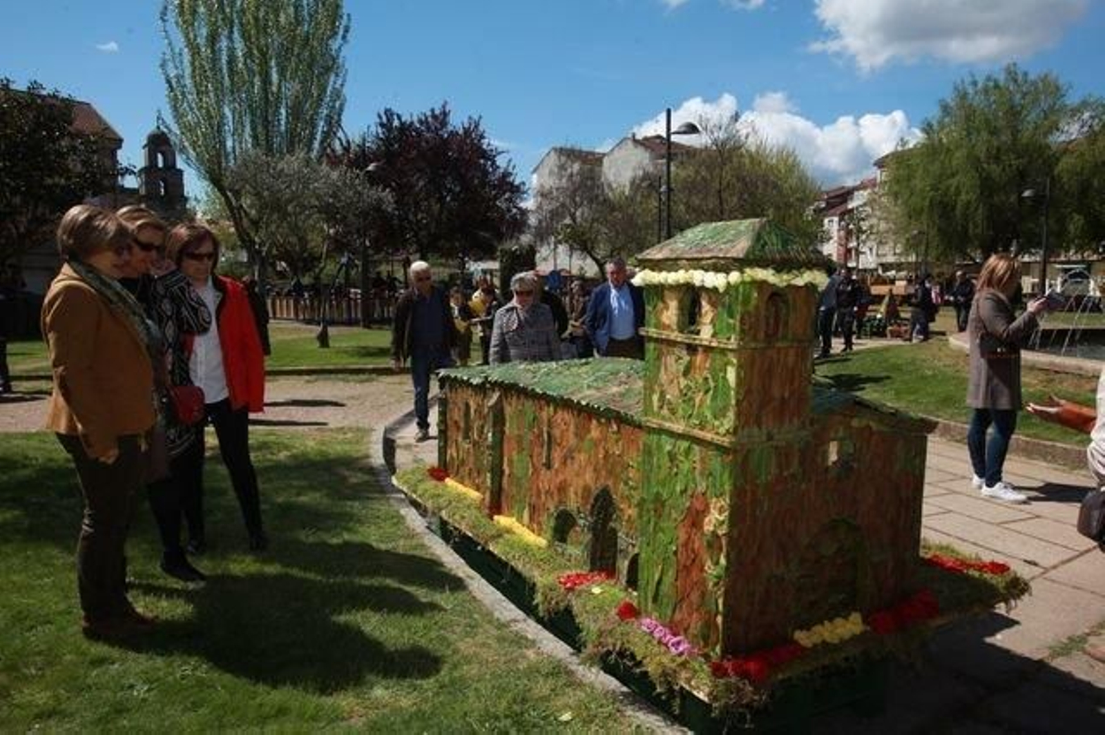 Imaxe de arquivo dos Maios Florais do 2018 en Verín. (Foto: José Paz).