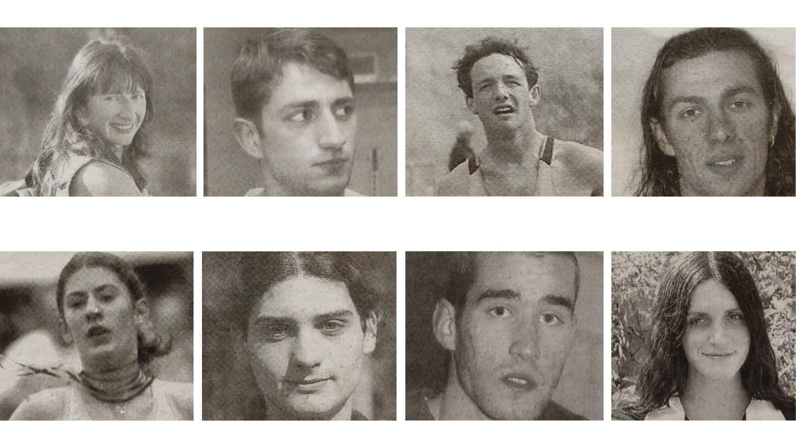 En la fila de arriba Marta Míguez, Jesús Díaz, José Fernández, Manuel Ángel López. En la fila de abajo Ana Toral, Alejando López, Marcos Bermejo, Alicia Vázquez.