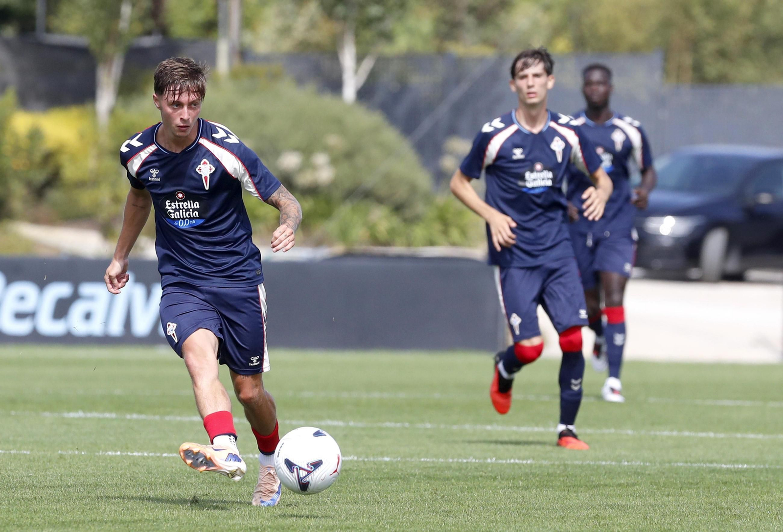 Galería | Celta Fortuna y Coruxo se miden en la pretemporada