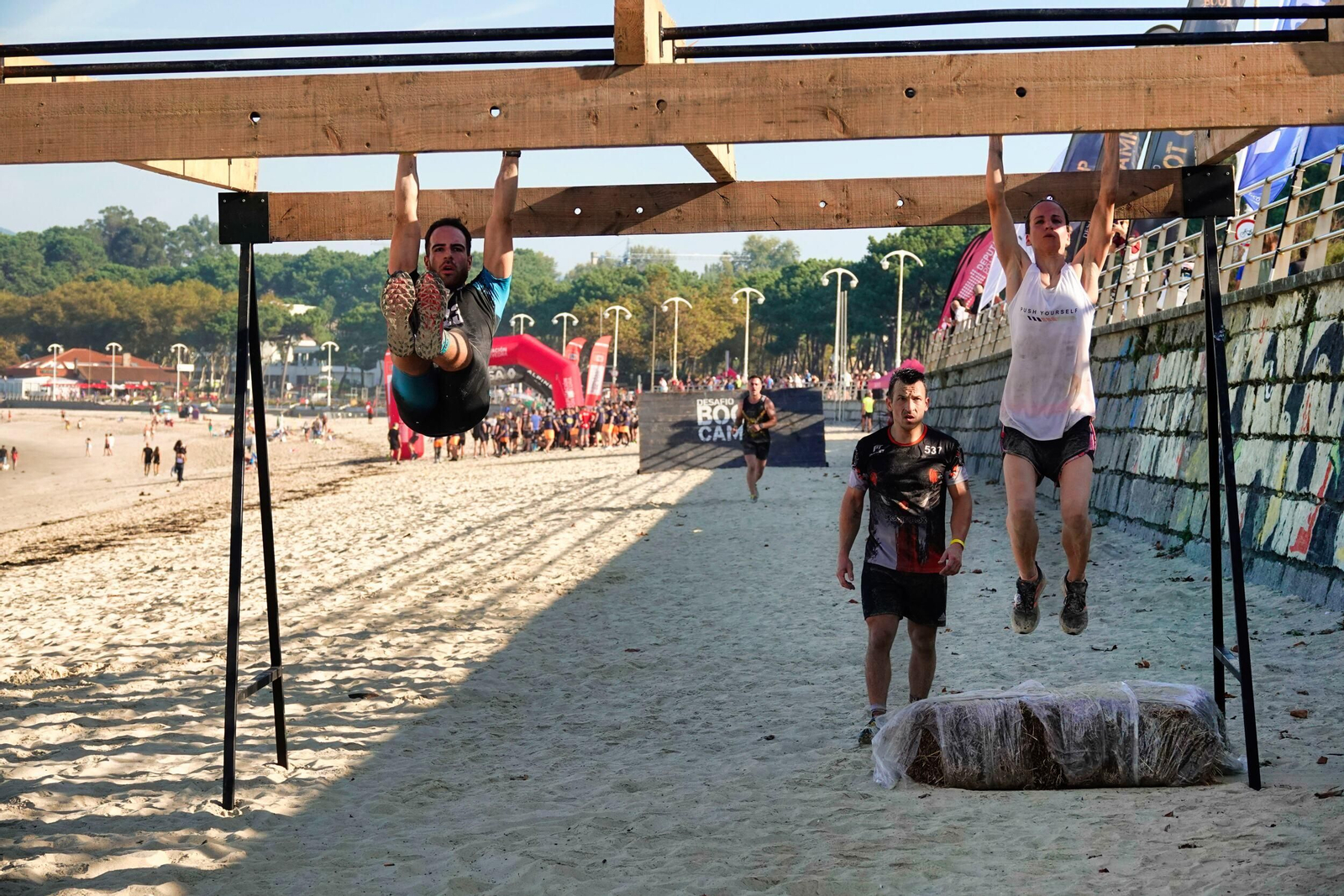 Participantes en el desafío Boot Camp en Samil.