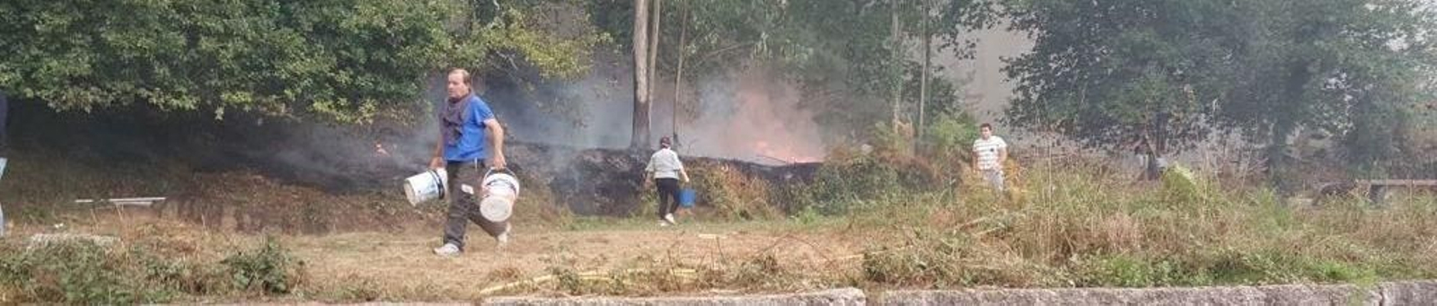 El incendio en Valadares