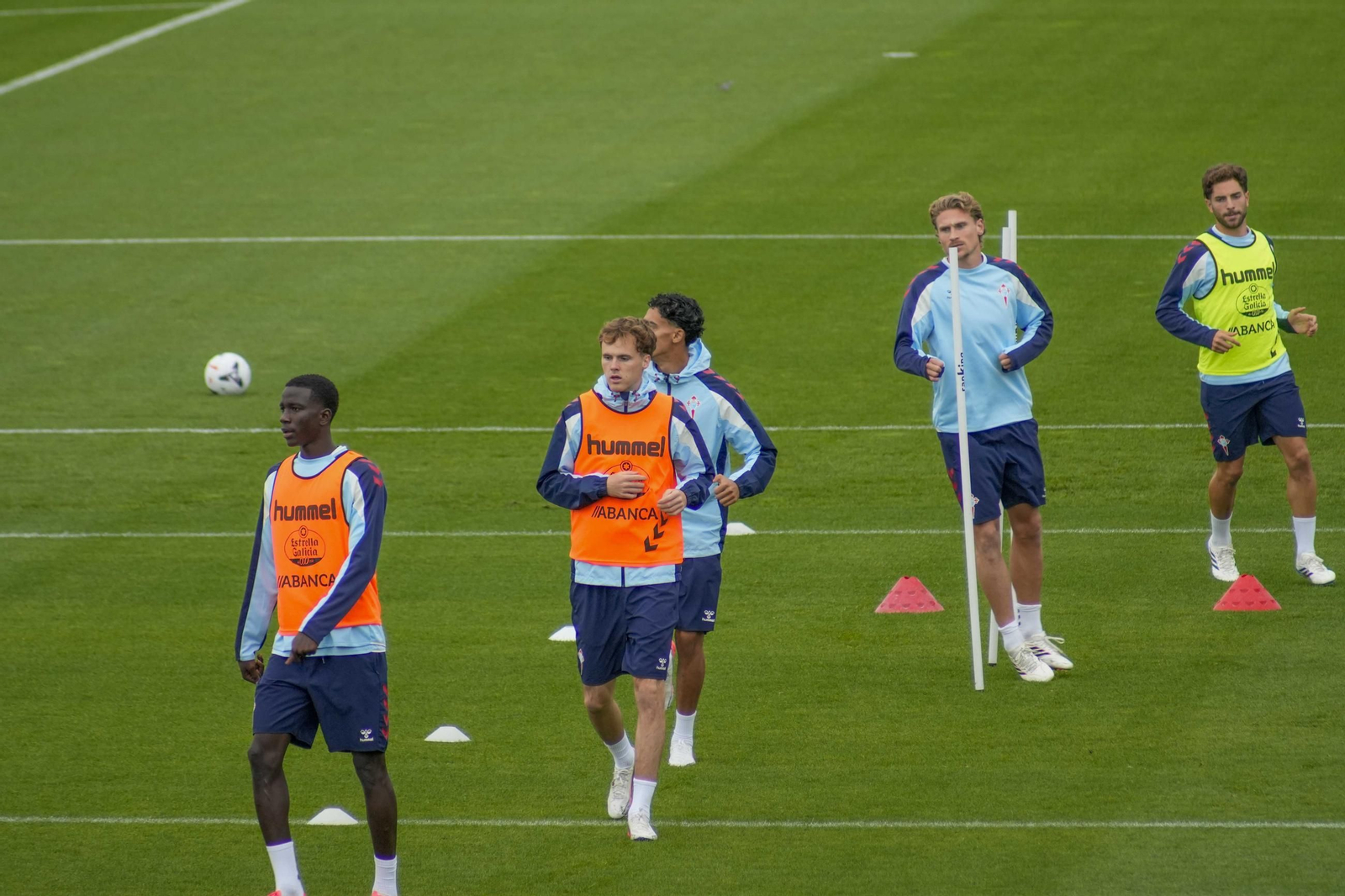 Galería | El Celta prepara su duelo ante Osasuna con Driouech ya incorporado