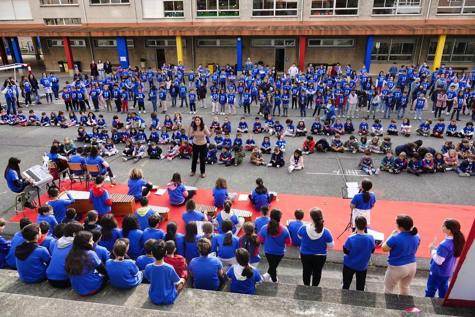 Actos por el Día de la Paz en el CEIP Pintor Laxeiro.