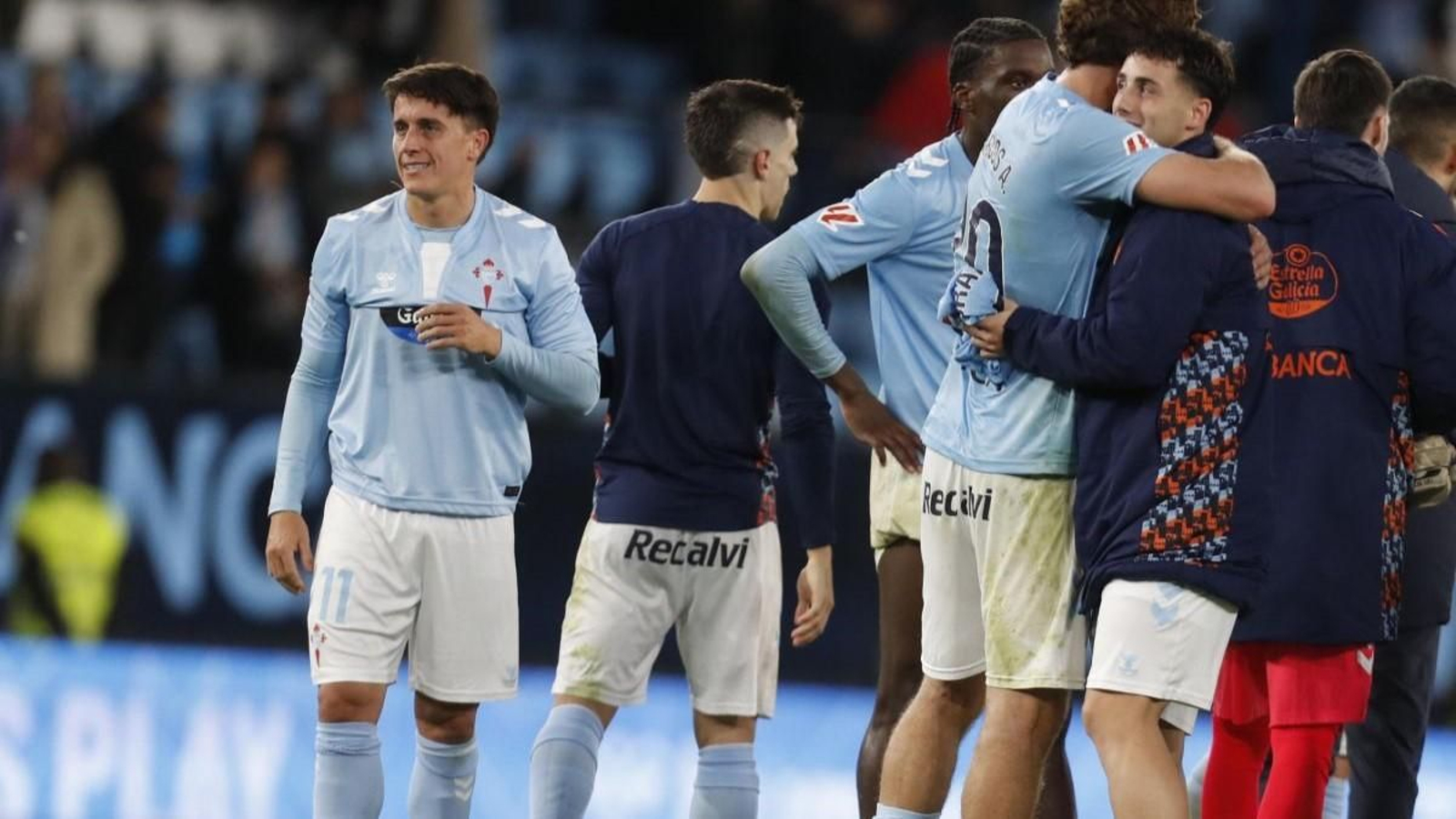 Franco Cervi, tras el partido contra la Real Sociedad.