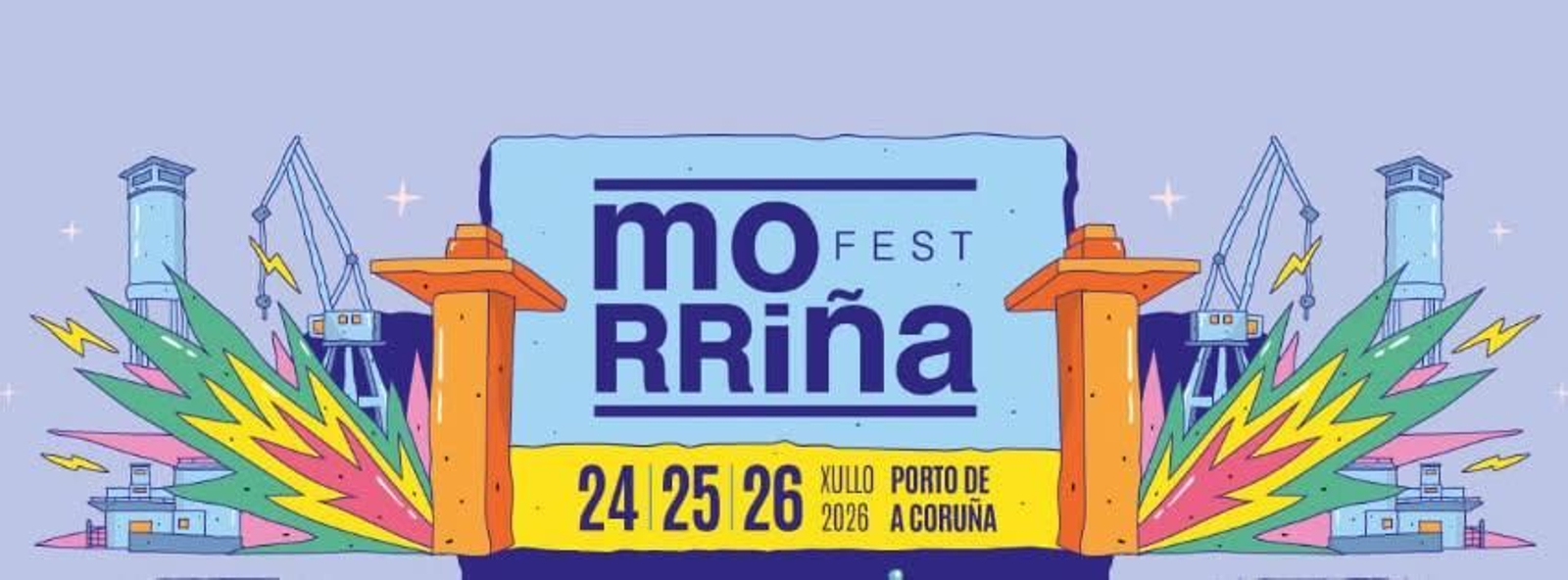 Cartel promocional del Morriña Fest 2026