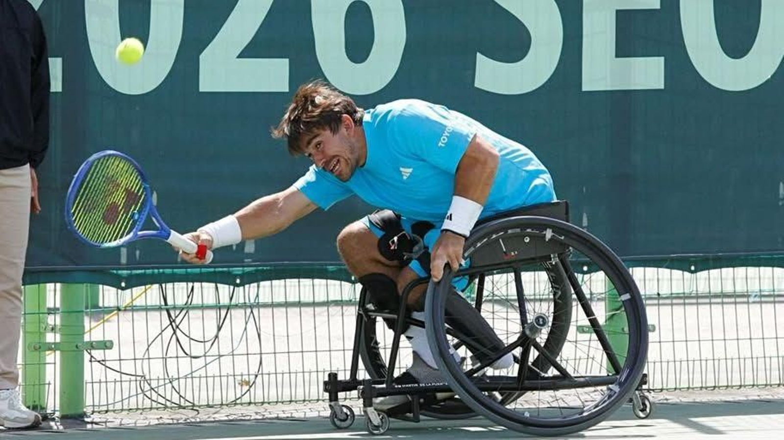 El tenista vigués pagó el cansancio en la segunda ronda japonesa.