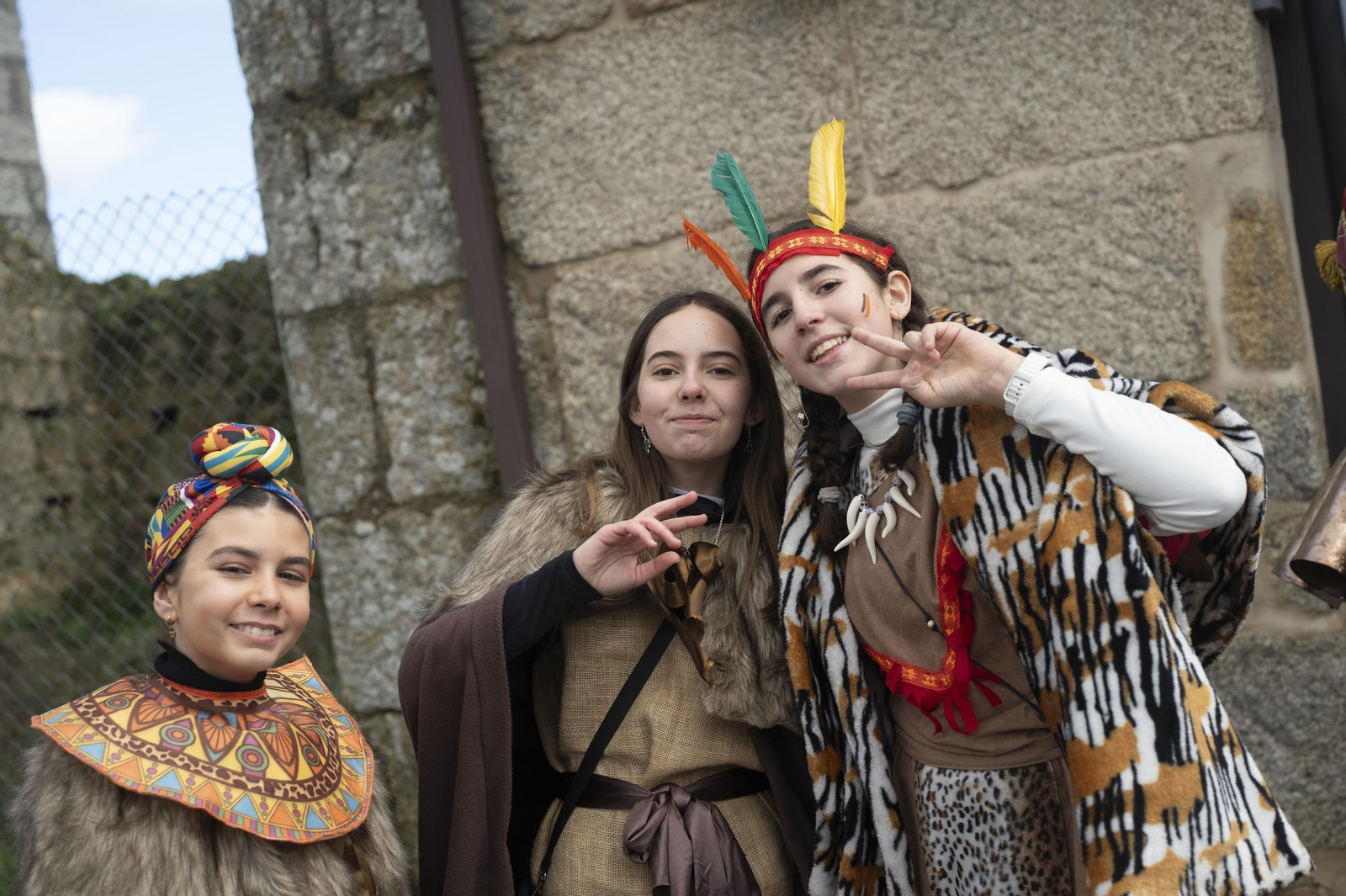 El Entroido de Cualedro desborda tradición, en fotos