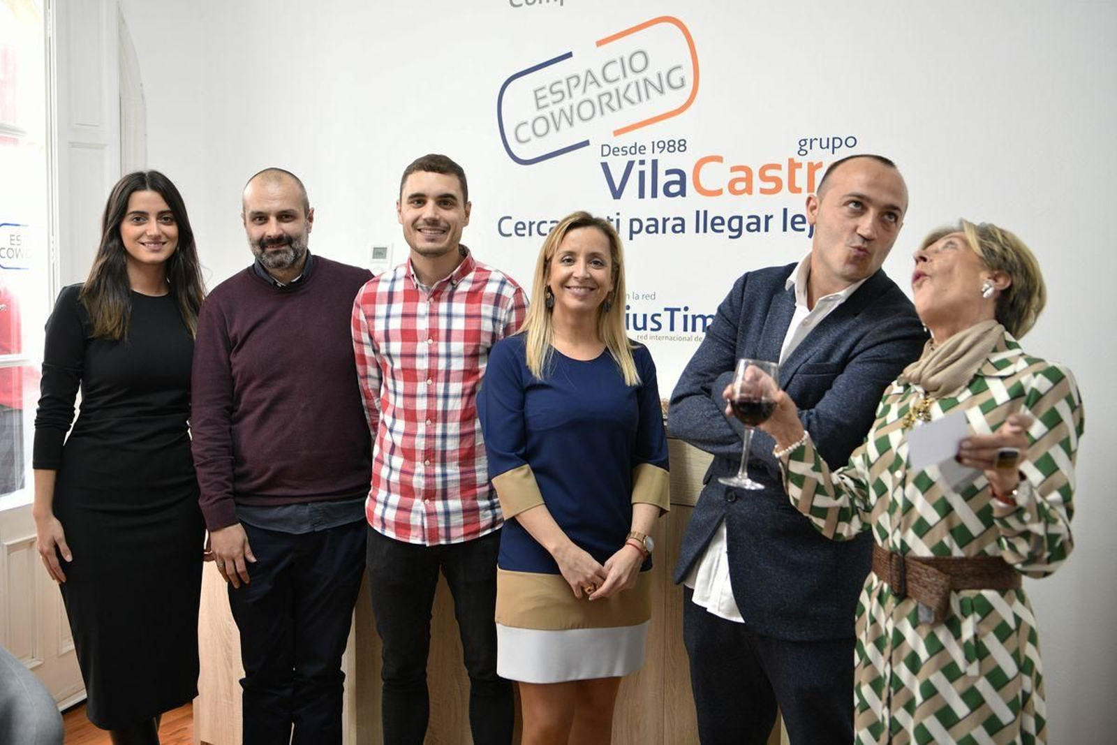 Ana, Ricardo, Rubén, Lucía, Julio y Yolanda.
