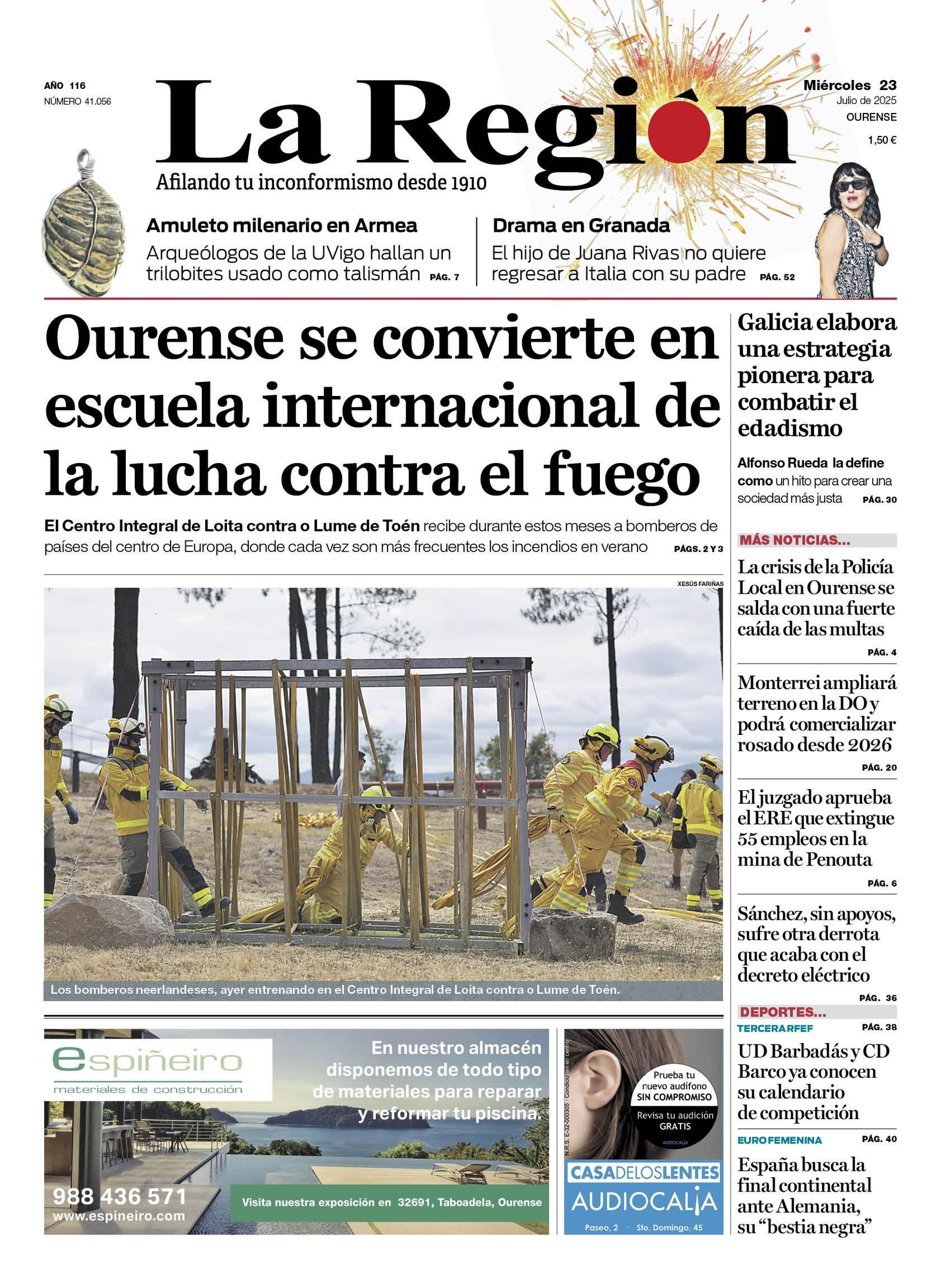 La portada de hoy