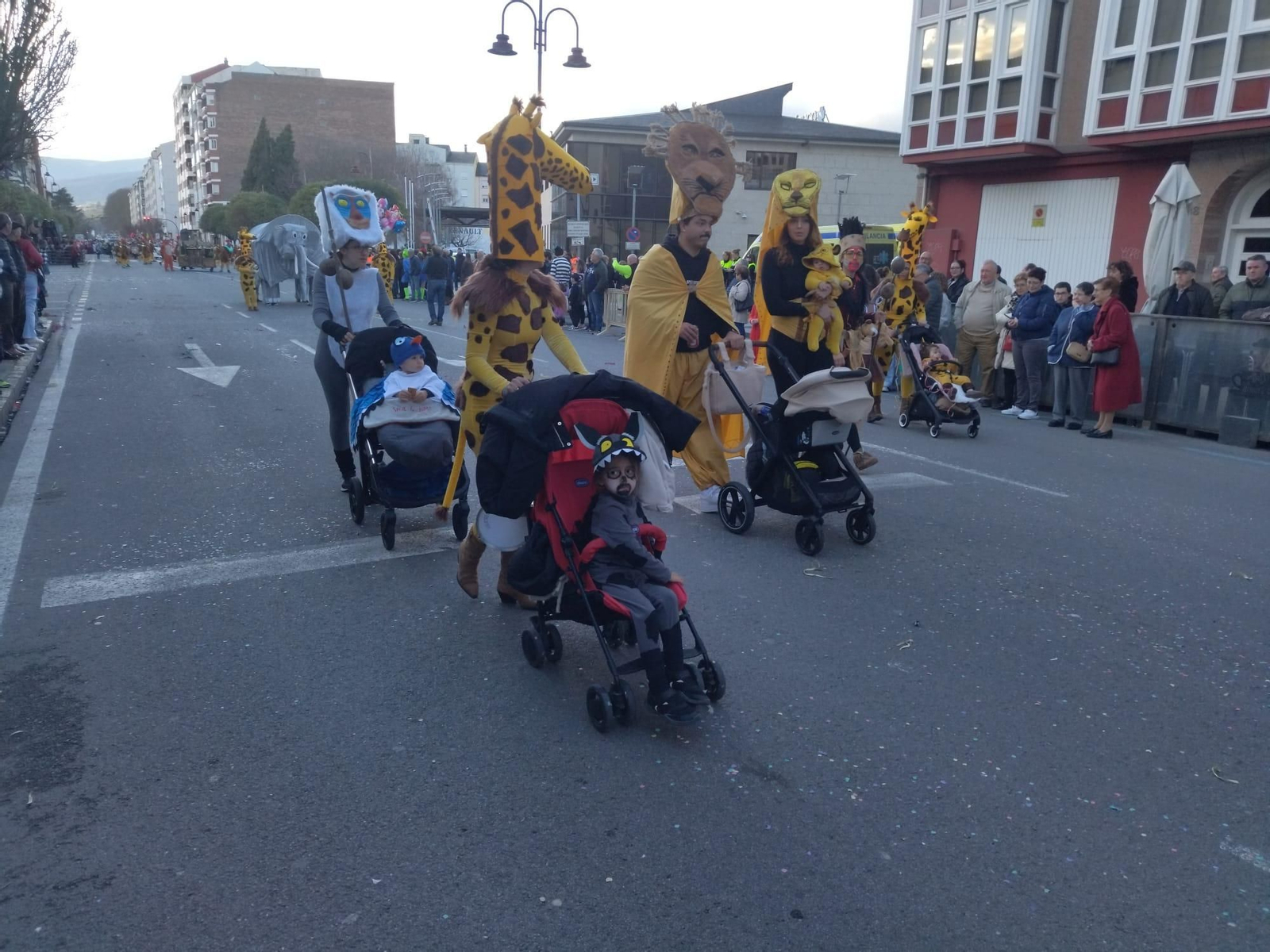Galería | Música, paparota y mucho colorido en la comarca de Valdeorras durante su Martes de Entroido