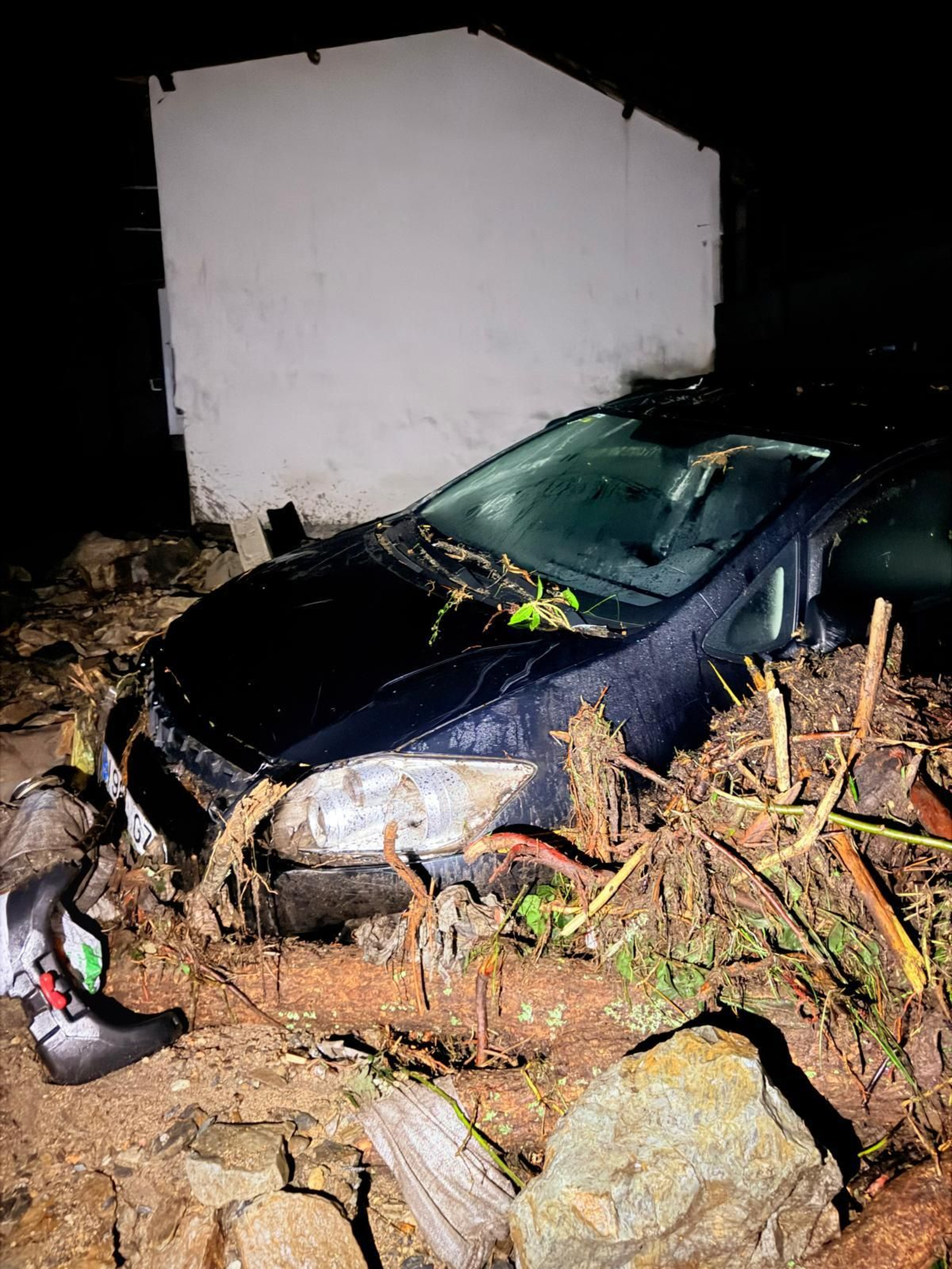 Galería | A Bouza, en Viana, zona cero de la destrucción en la provincia de Ourense por las lluvias torrenciales