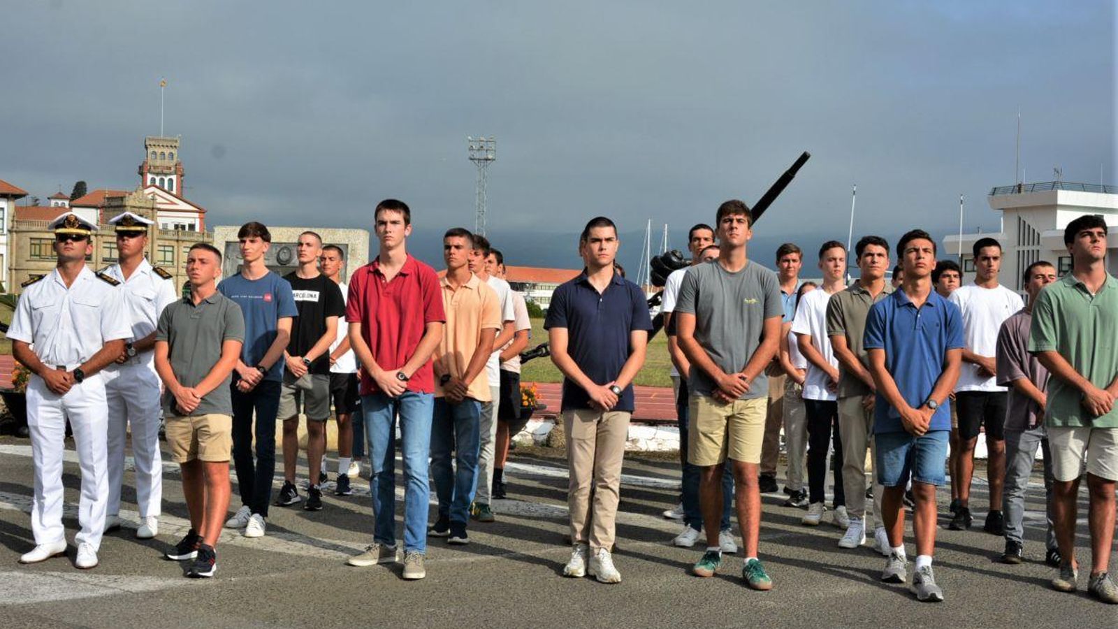 Los estudiantes afrontaron su primer día con ilusión y ganas.