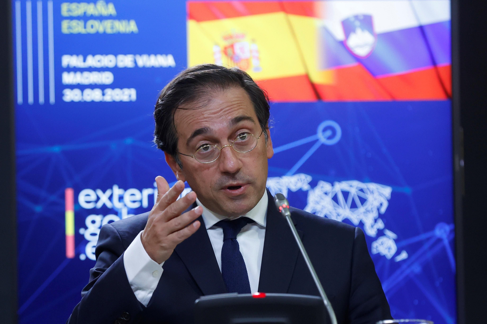 El ministro de Asuntos Exteriores, Unión Europea y Cooperación, José Manuel Albares.