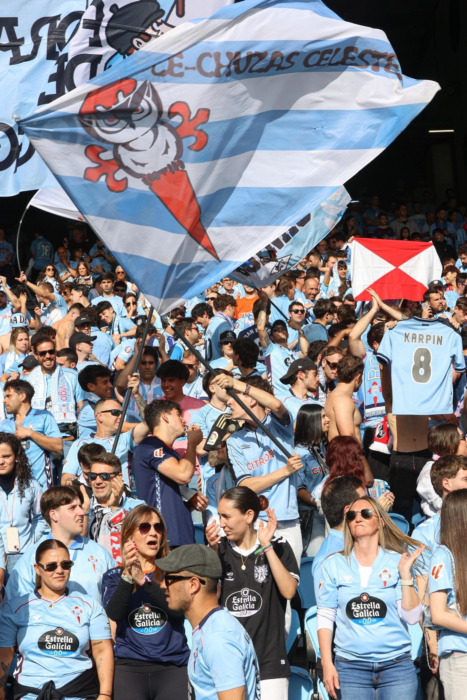 Galería | La goleada del Friburgo puso fin al sueño europeo del Celta