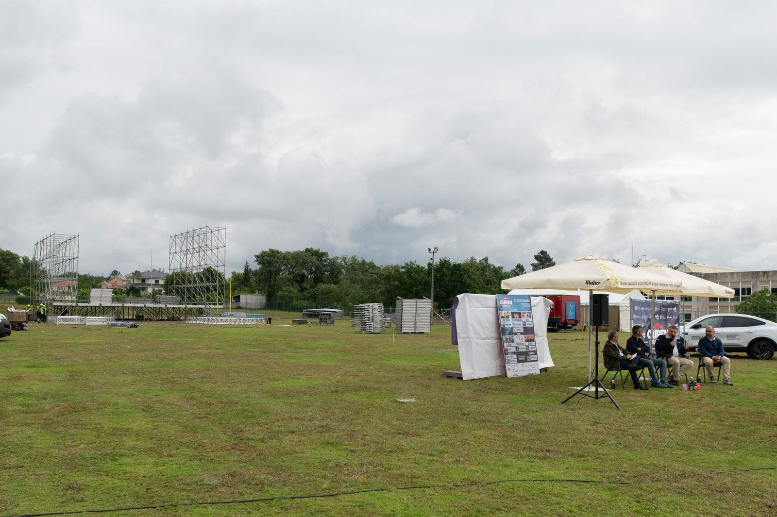 El recinto del Ouren Sound Fest.