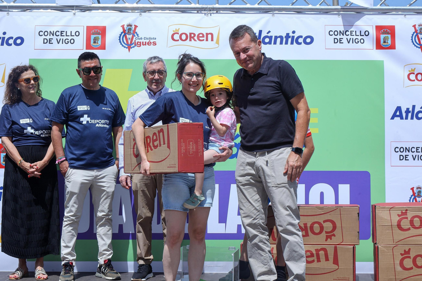 Galería | El ciclismo toma Vigo con la primera edición del Día de la Bici de Atlántico