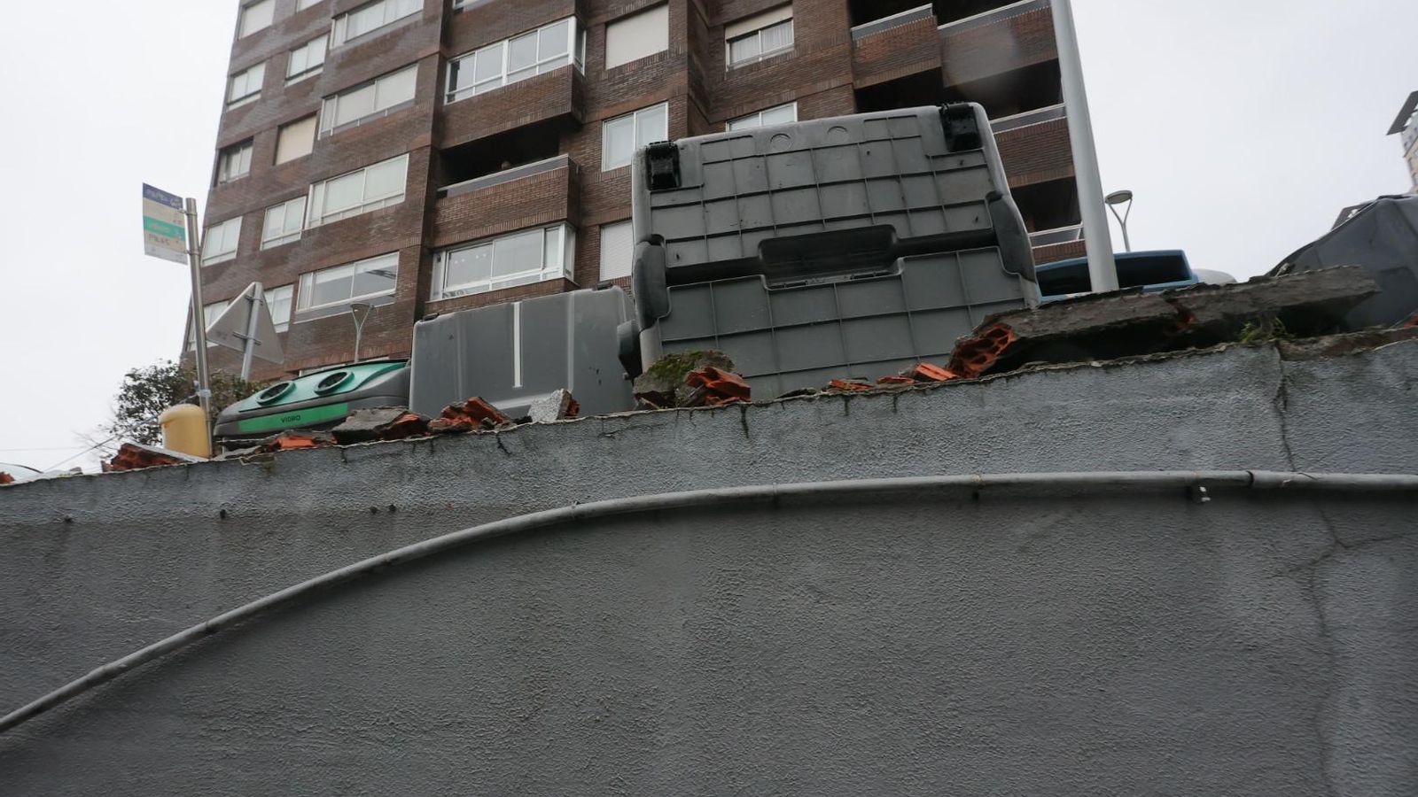 GALERÍA | Los estragos de la borrasca Herminia en Vigo