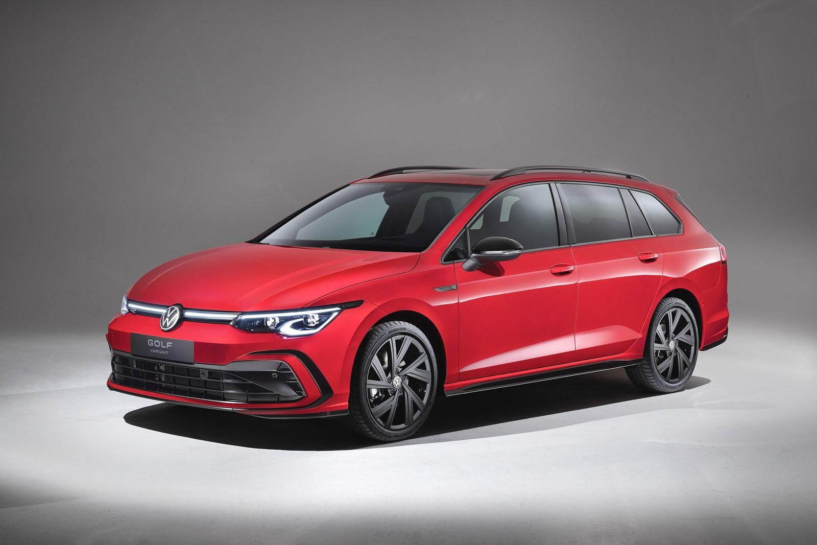 El nuevo Golf 8 Variant con el equipamiento más alto de gama "R- Line".