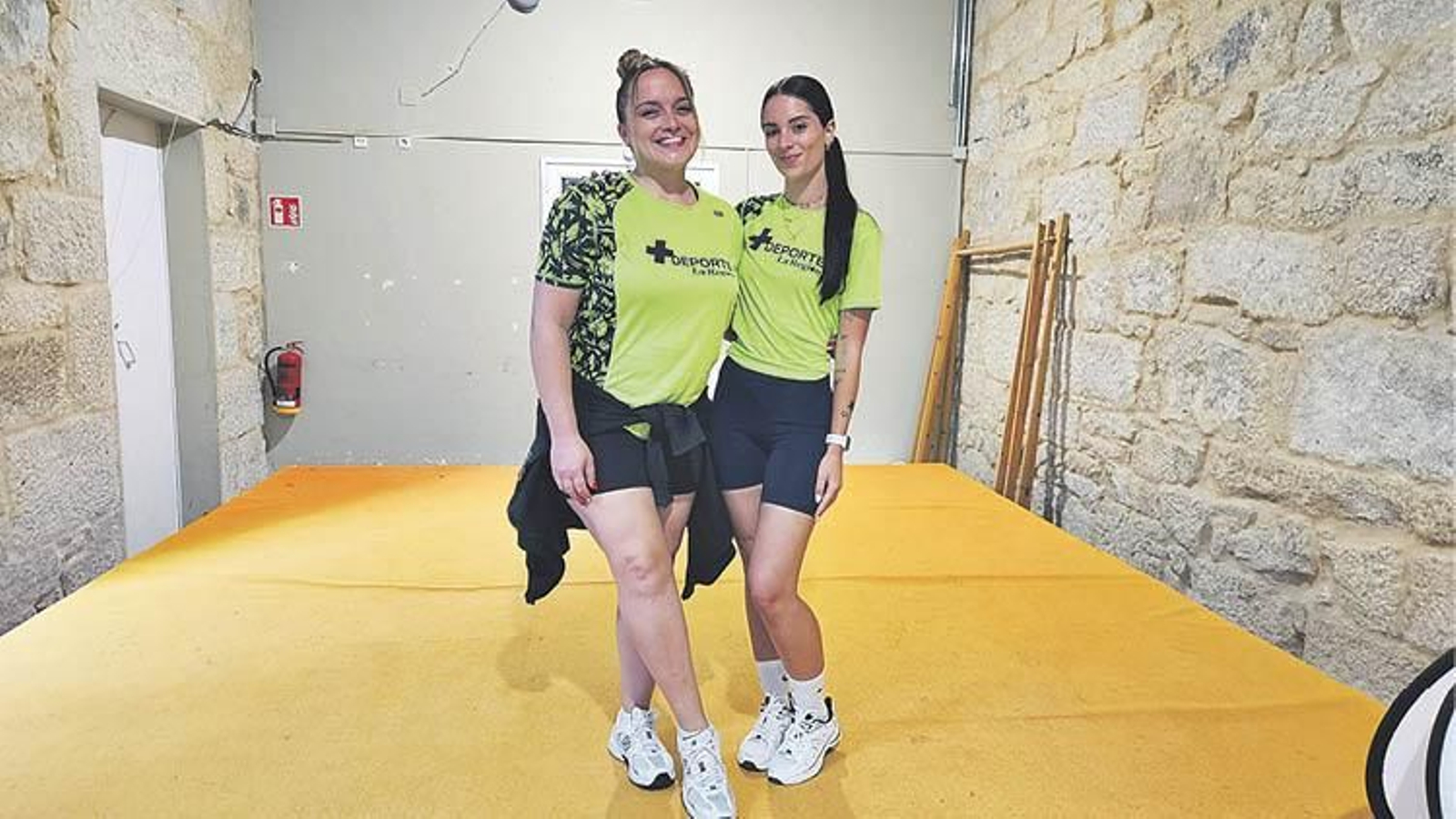 Yuri Gómez y Marta Rodríguez.