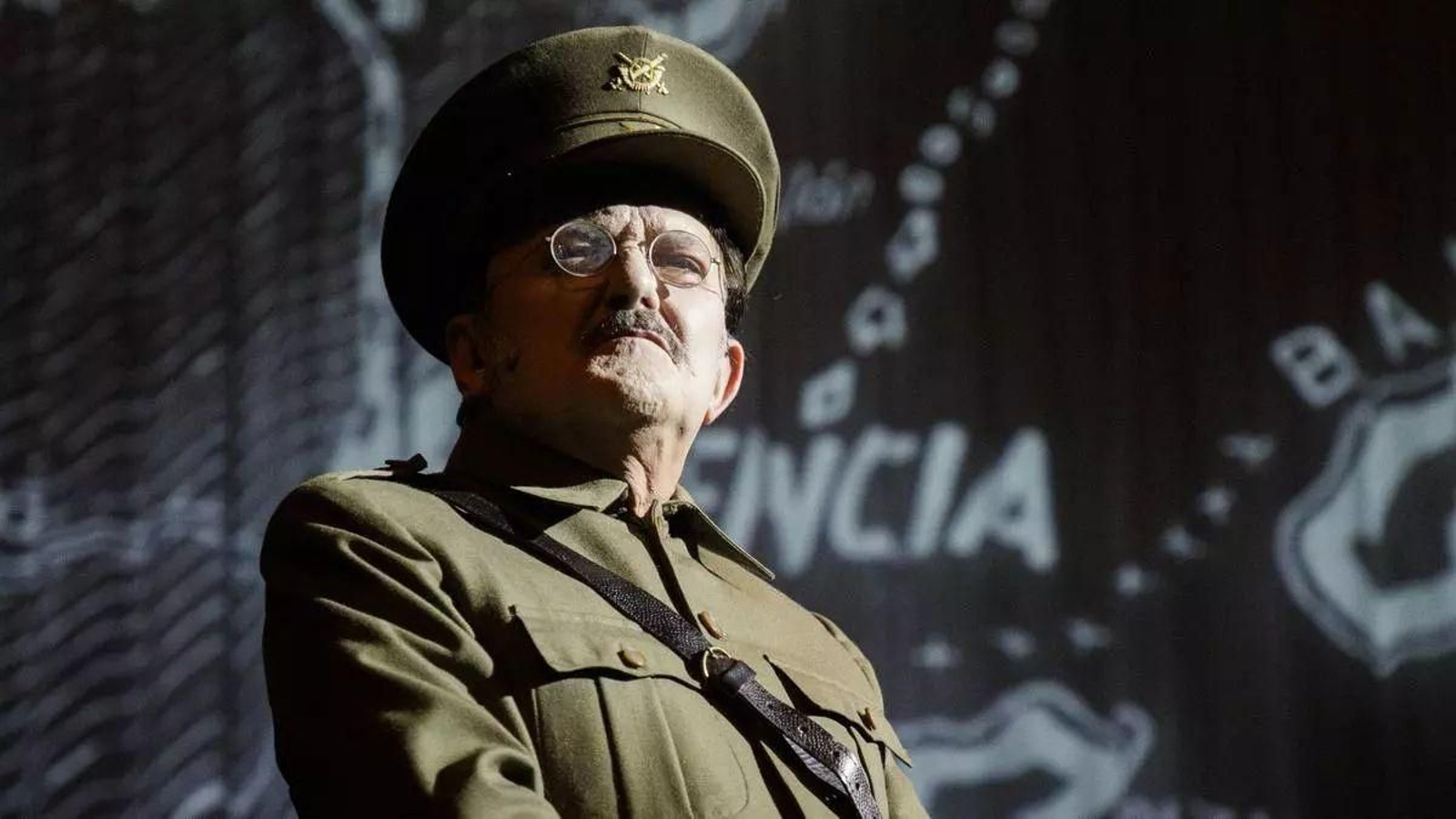 Morris, en un momento de la interpretación en “1936”.