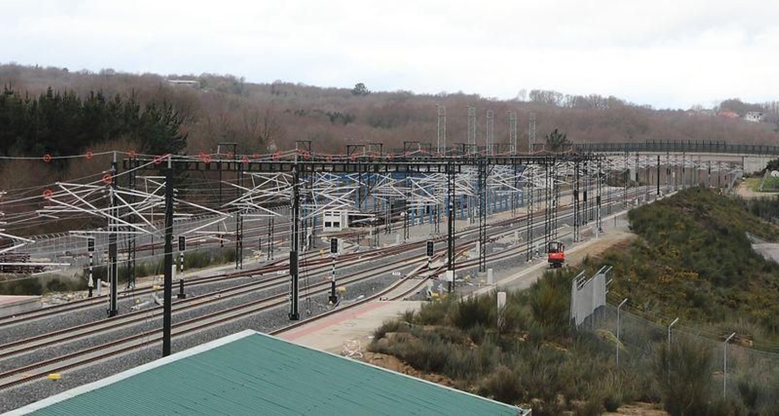 Con la base de Vilavella sin ejecutar, la de Meamán es la principal candidata a convertirse en la base de mantenimiento del tramo gallego de la línea de alta velocidad.