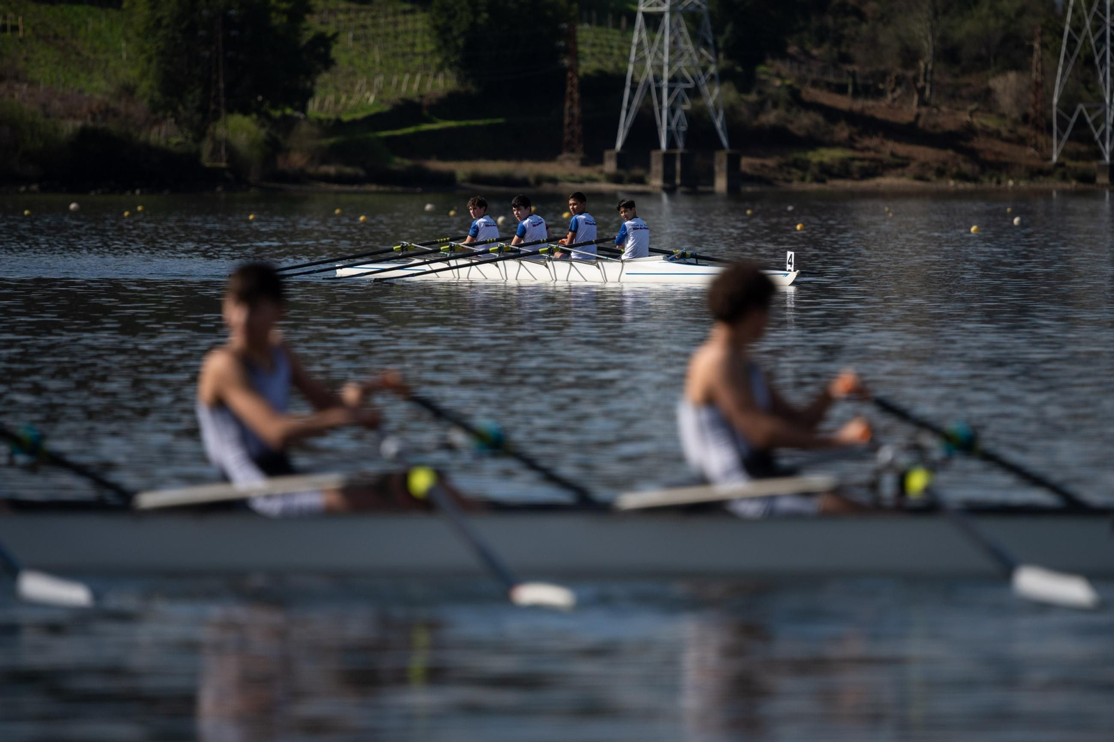 Galería | La Liga Gallega de Remo arranca la temporada en Castrelo de Miño