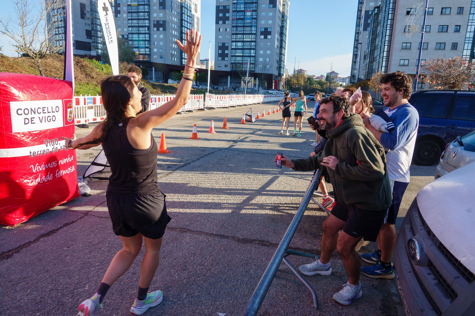 Galería | Pequeños y grandes disfrutan la Milla Cidade de Vigo con +Deporte Atlántico