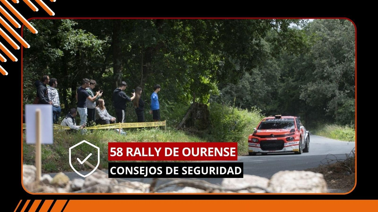 Medidas de seguridad en el Rally de Ourense.