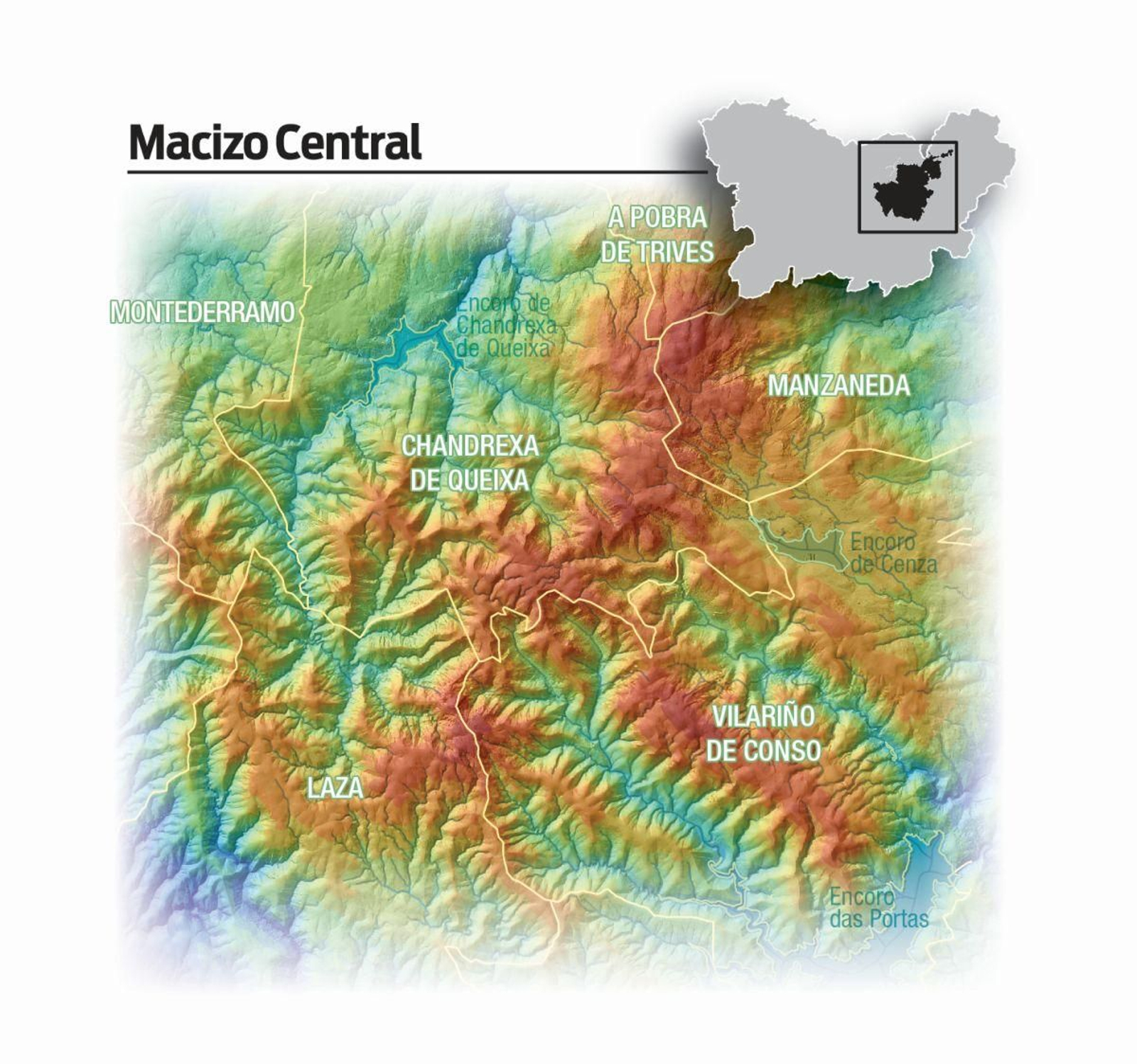 Mapa Macizo.