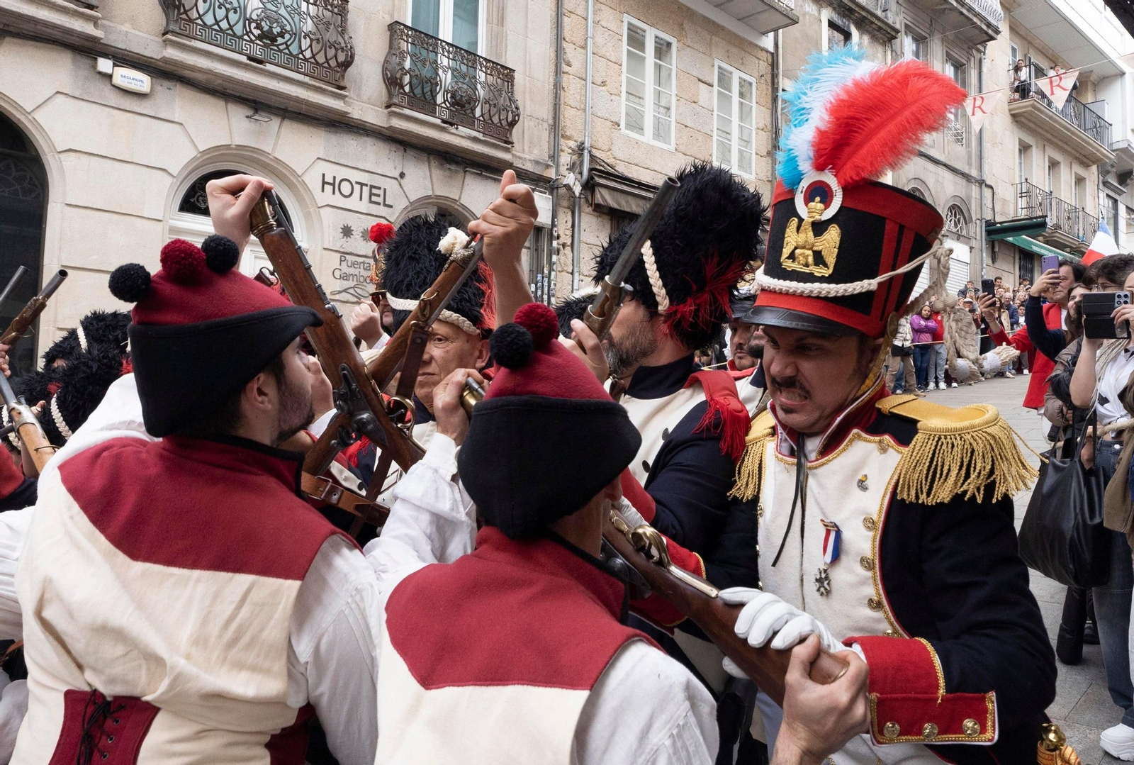 Galería | Vigo revive su heroica Reconquista frente a los franceses